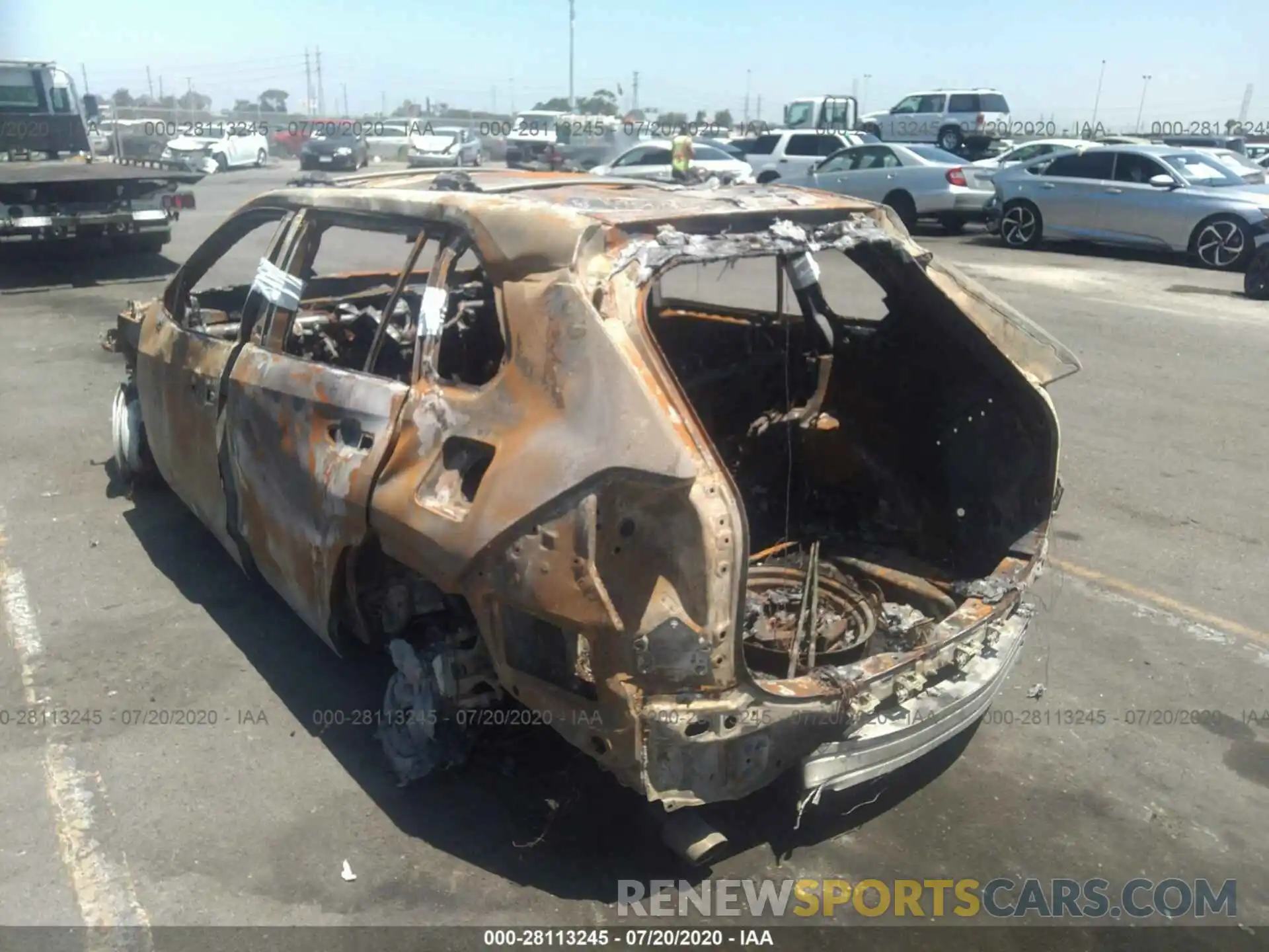 3 Photograph of a damaged car 2T3W1RFV7LW079813 TOYOTA RAV4 2020