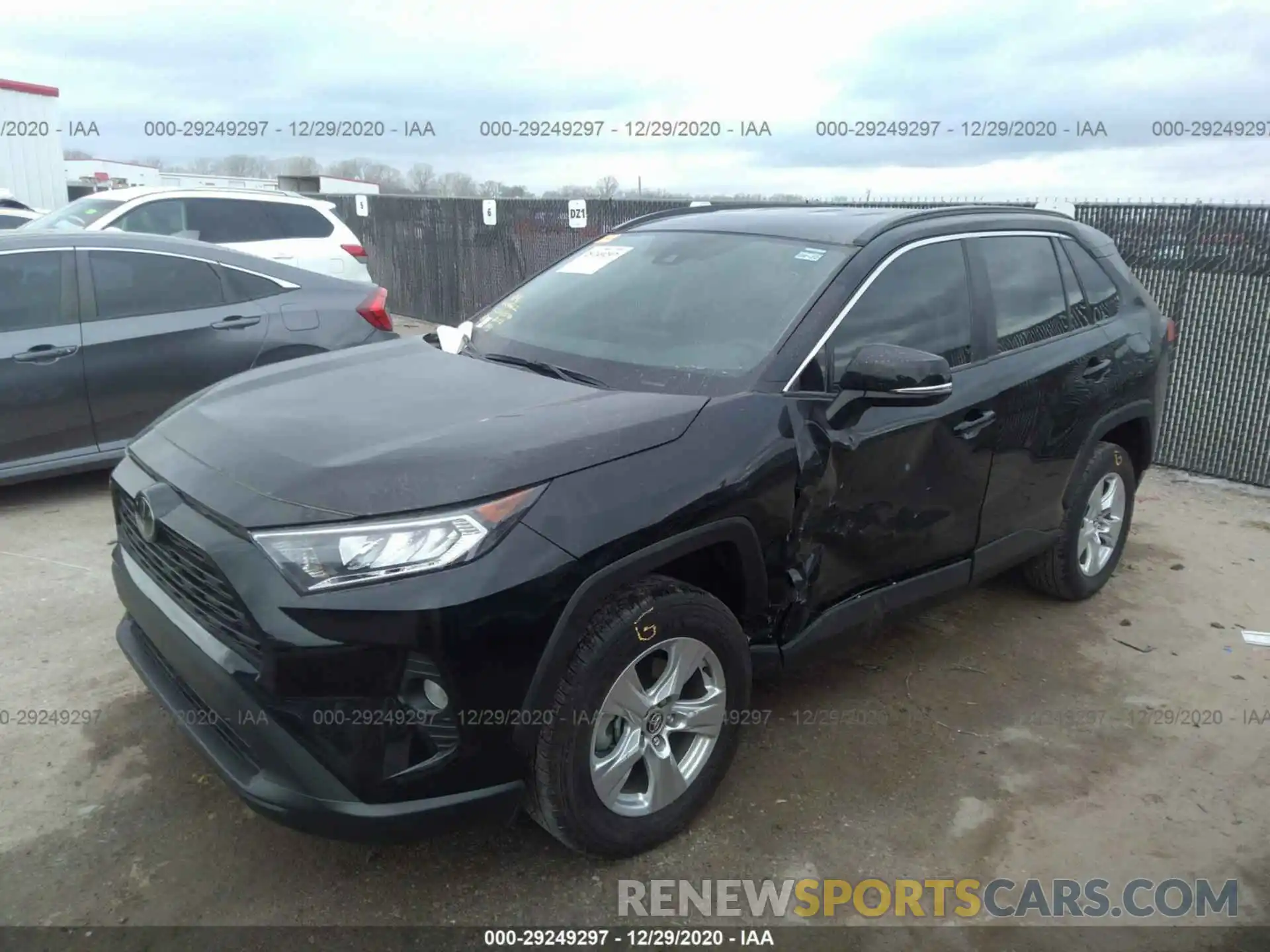 2 Фотография поврежденного автомобиля 2T3W1RFV7LW089175 TOYOTA RAV4 2020