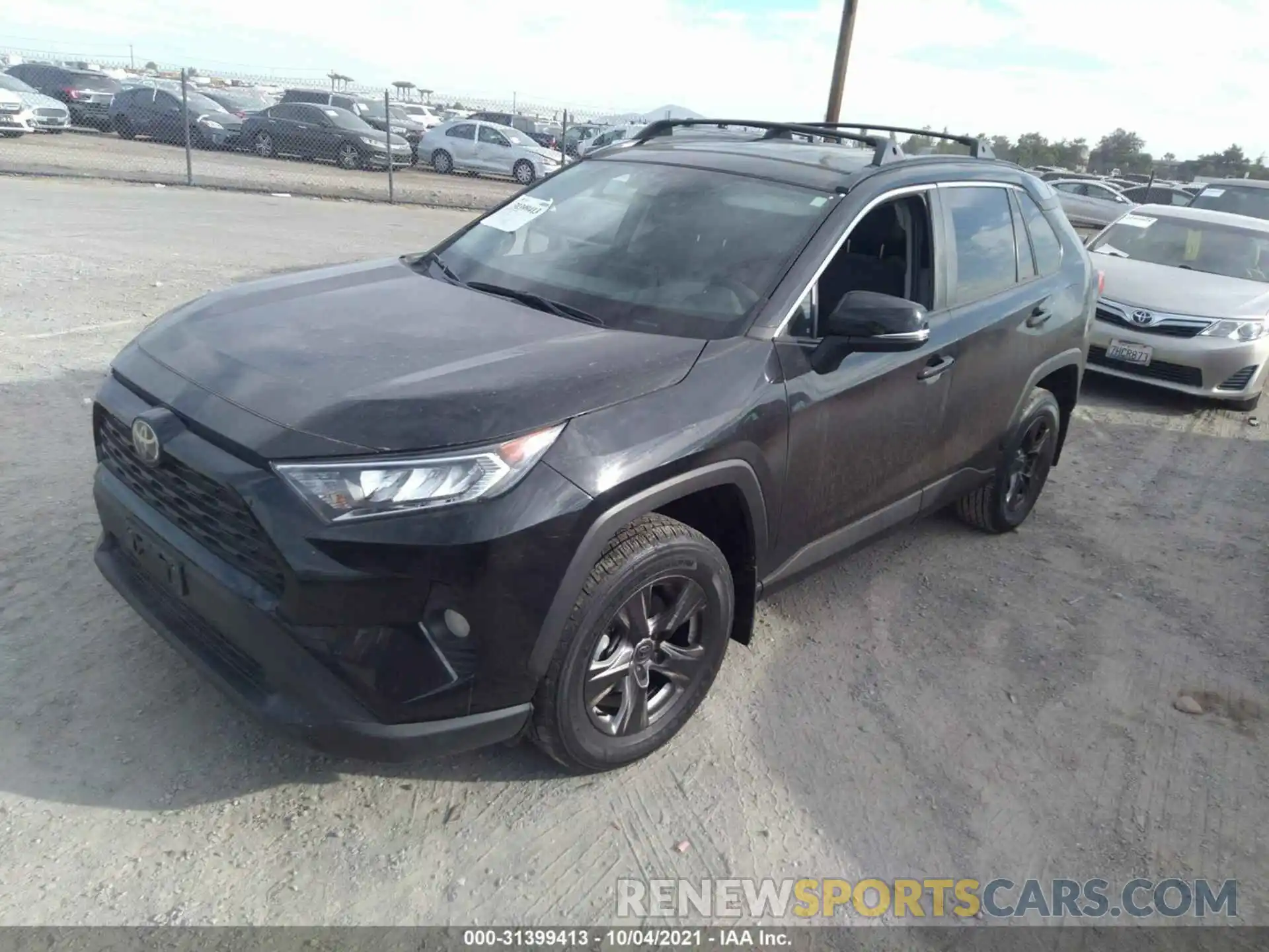 2 Фотография поврежденного автомобиля 2T3W1RFV7LW101745 TOYOTA RAV4 2020