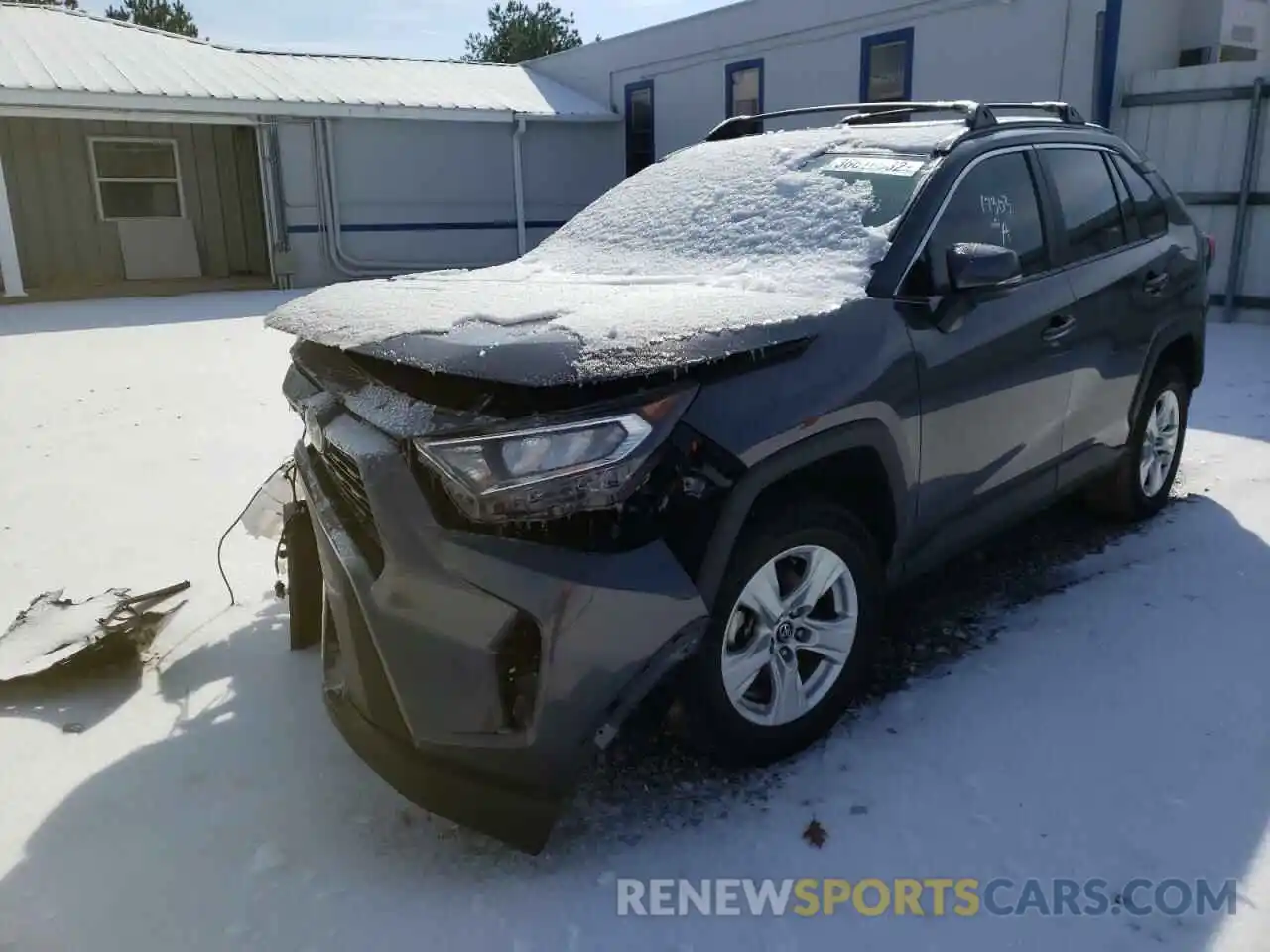 2 Photograph of a damaged car 2T3W1RFV8LC038608 TOYOTA RAV4 2020