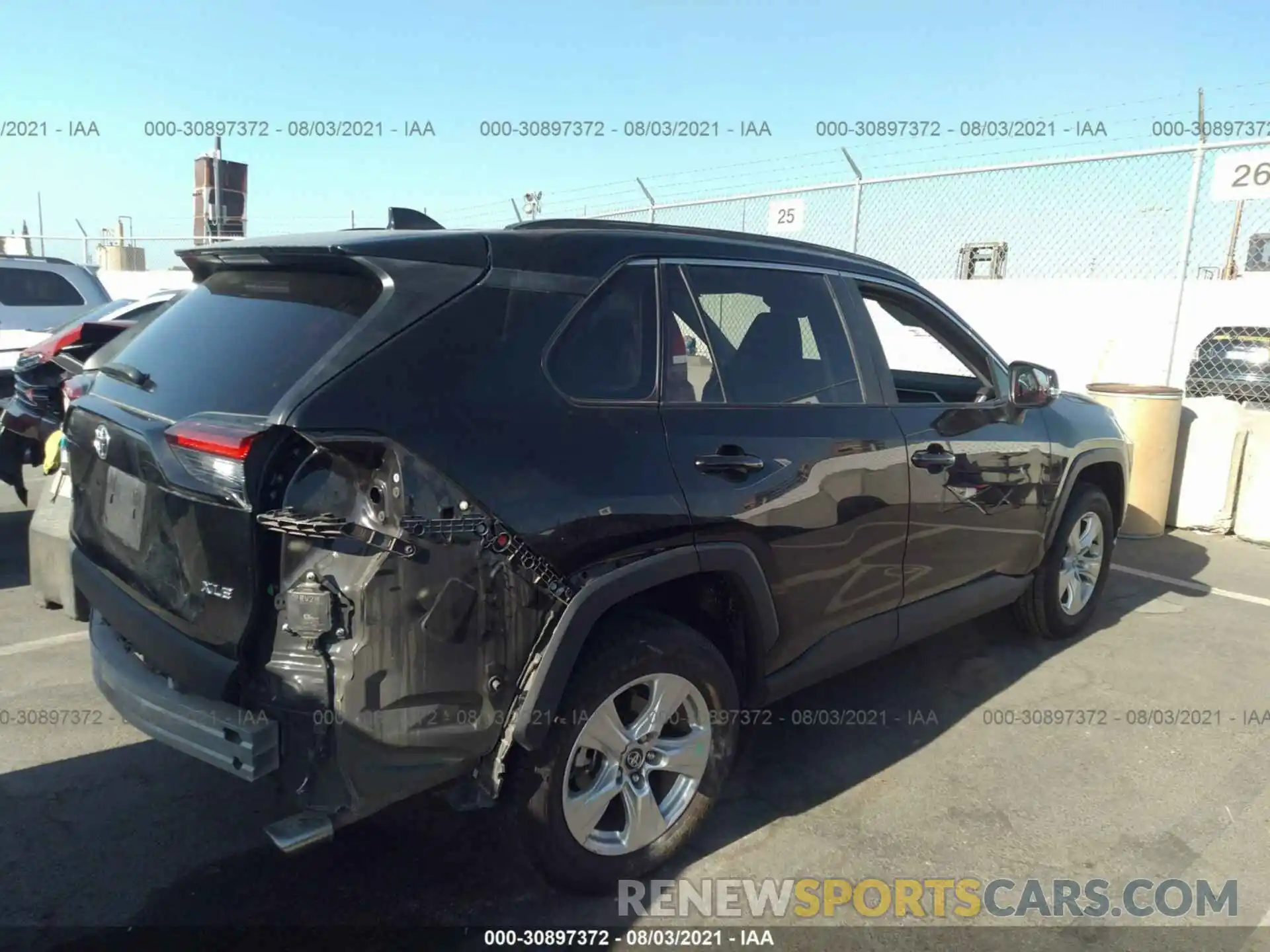 4 Photograph of a damaged car 2T3W1RFV8LC041024 TOYOTA RAV4 2020