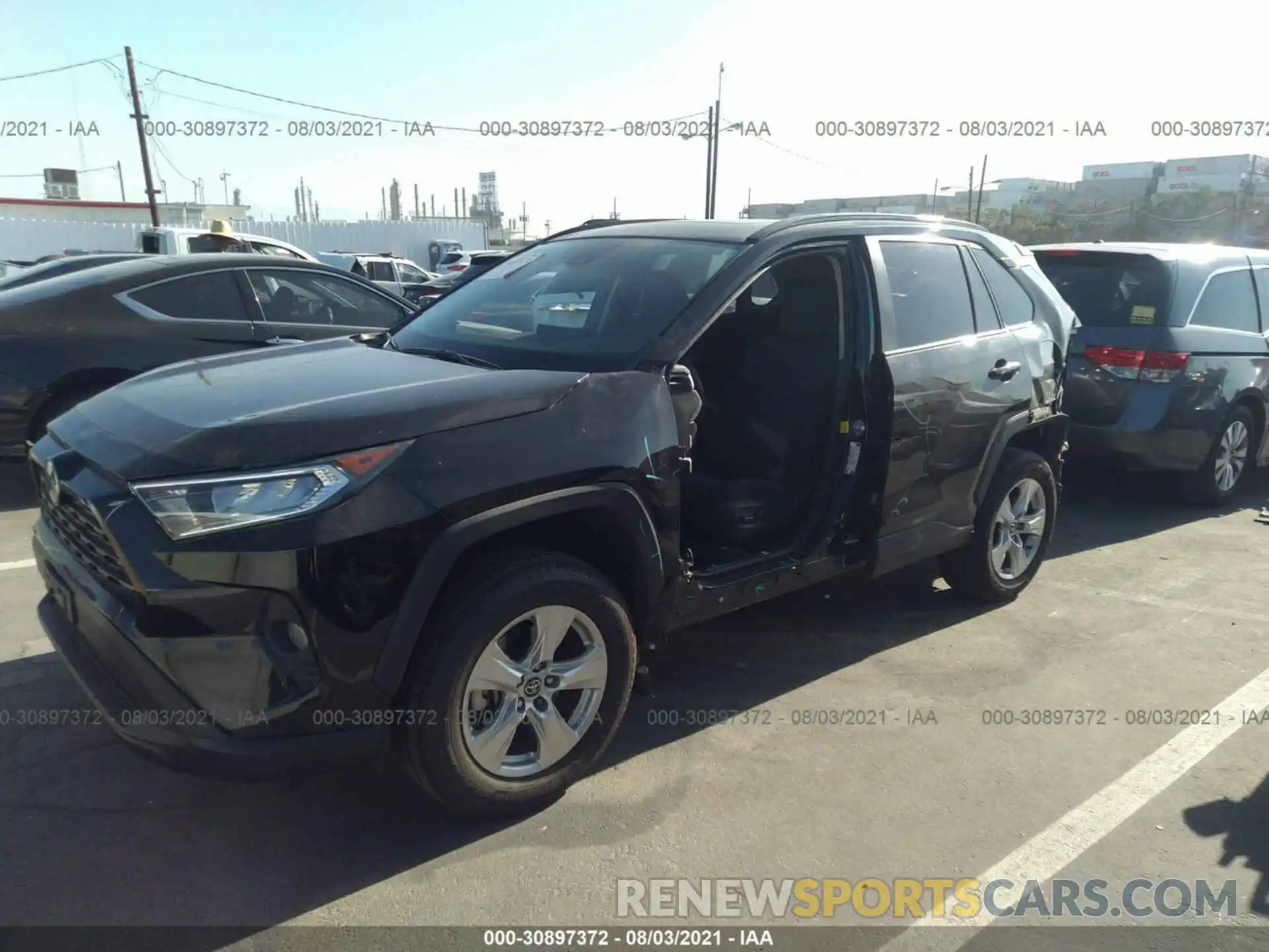 6 Фотография поврежденного автомобиля 2T3W1RFV8LC041024 TOYOTA RAV4 2020