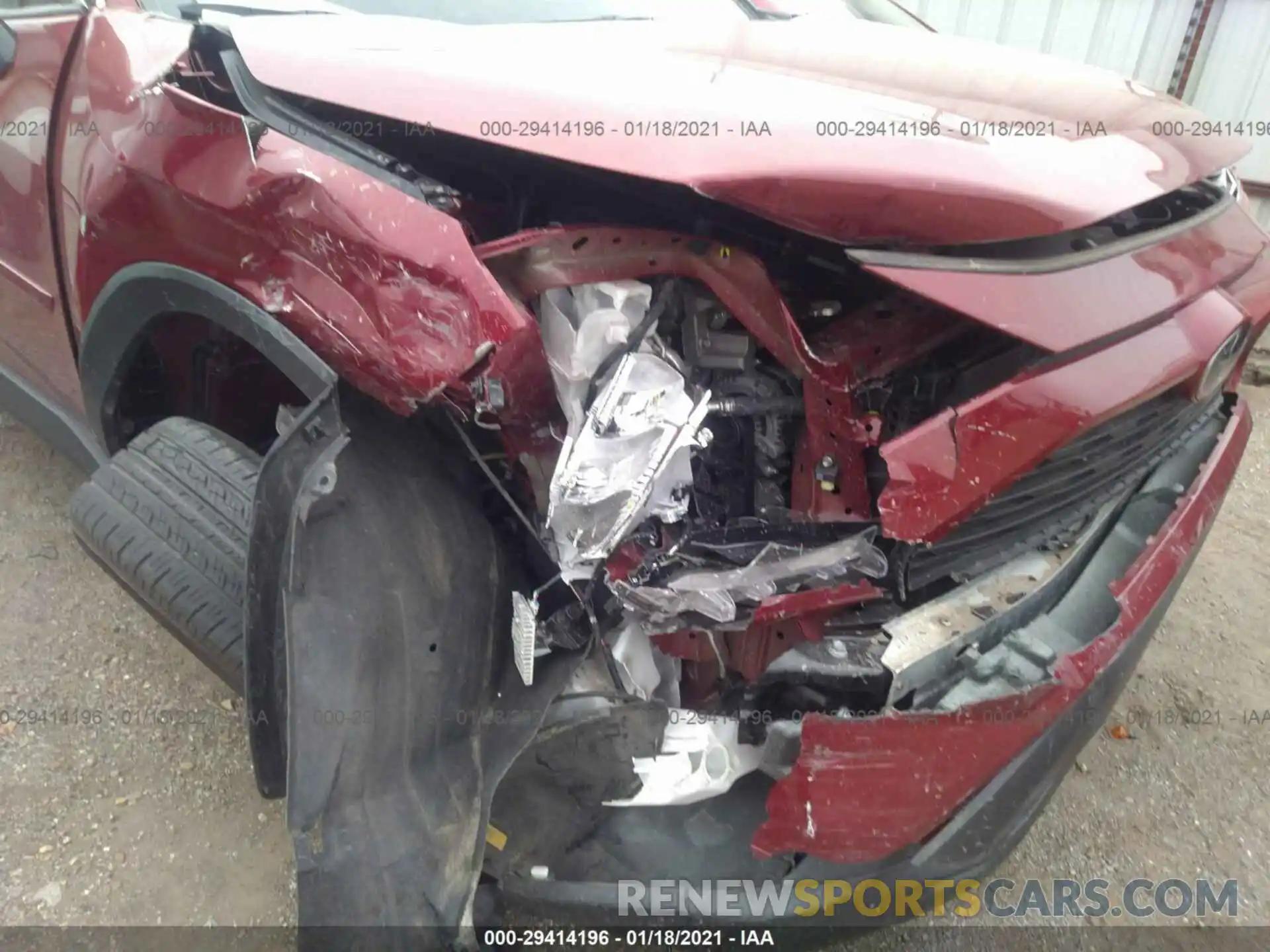 6 Photograph of a damaged car 2T3W1RFV8LC042092 TOYOTA RAV4 2020