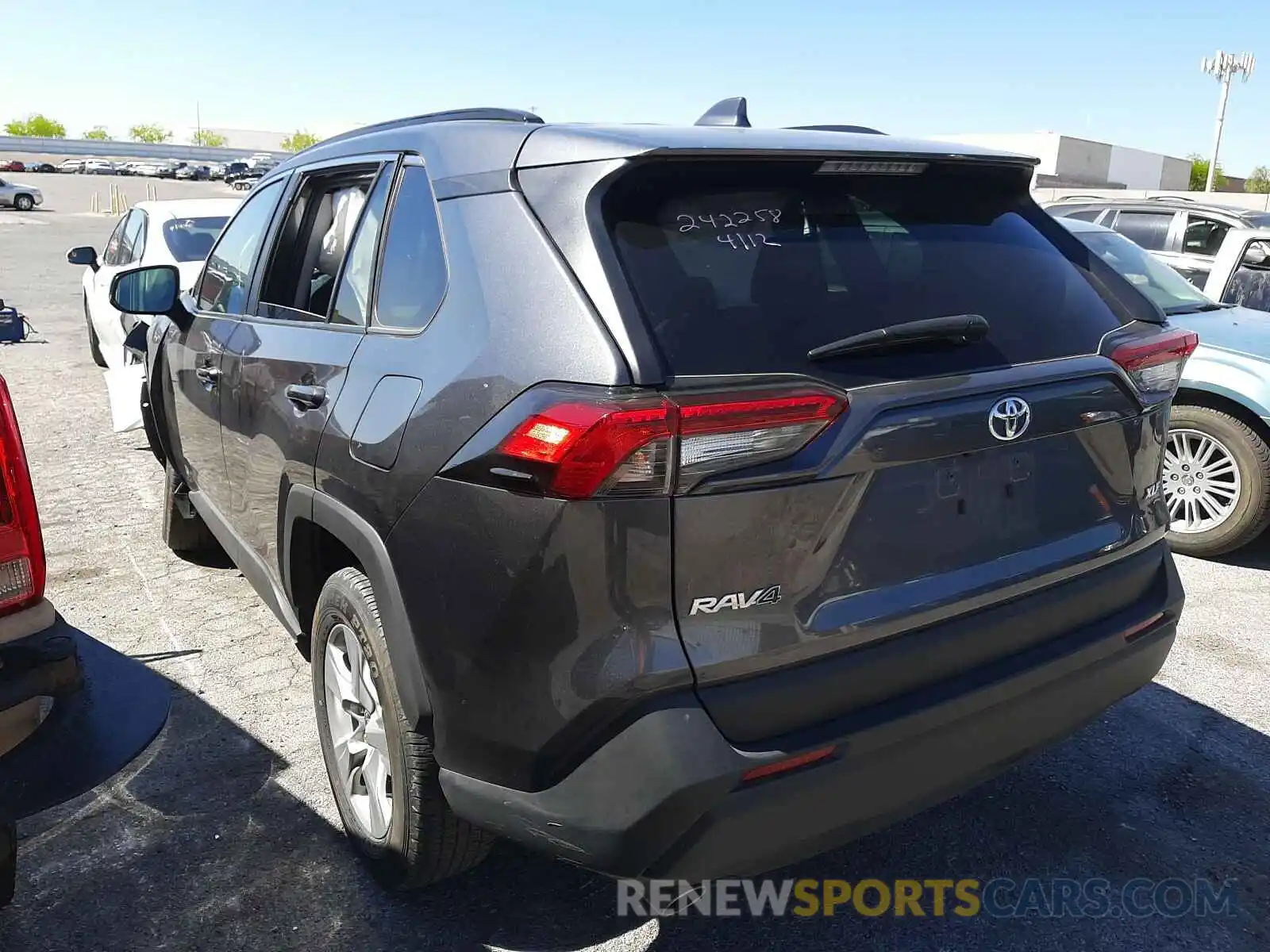 3 Photograph of a damaged car 2T3W1RFV8LC046837 TOYOTA RAV4 2020