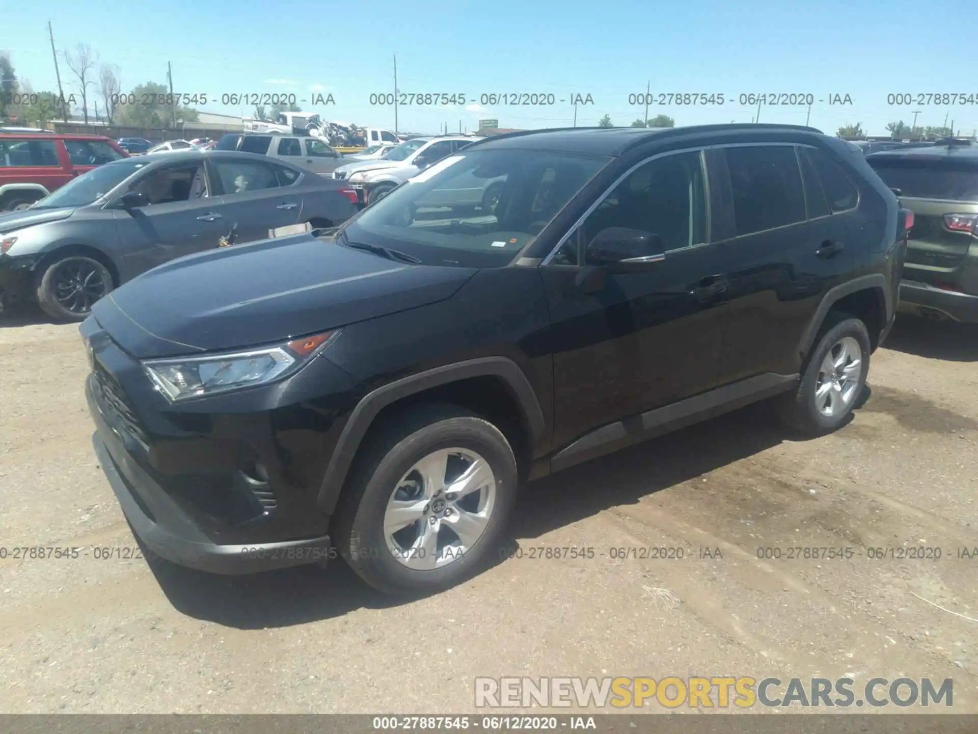 2 Photograph of a damaged car 2T3W1RFV8LC052122 TOYOTA RAV4 2020