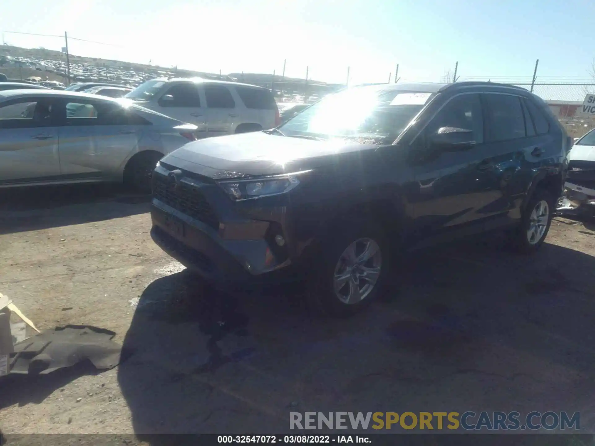 2 Photograph of a damaged car 2T3W1RFV8LC052587 TOYOTA RAV4 2020