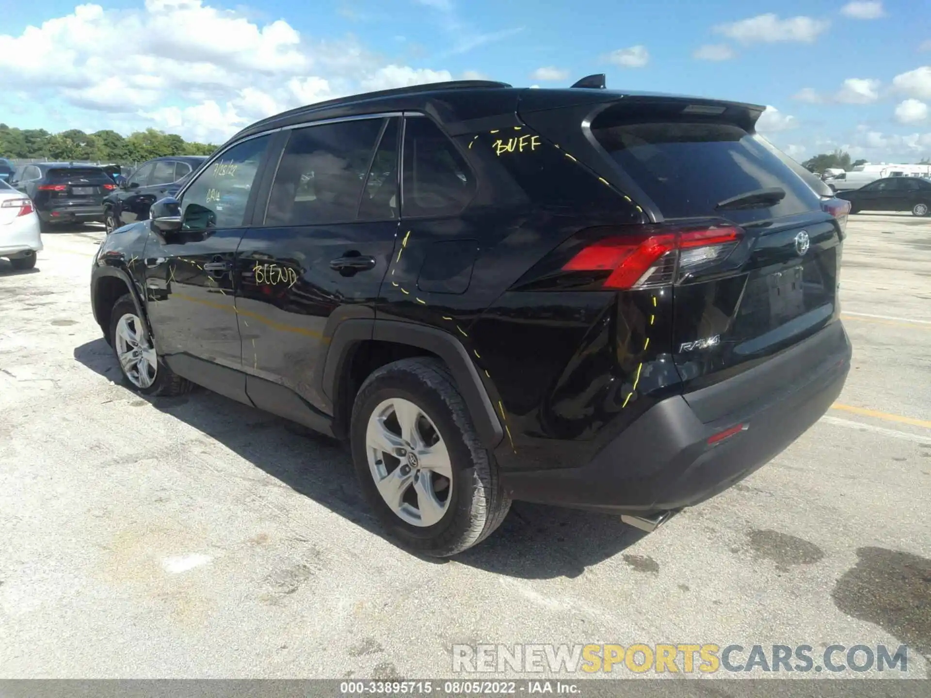 3 Photograph of a damaged car 2T3W1RFV8LC053755 TOYOTA RAV4 2020