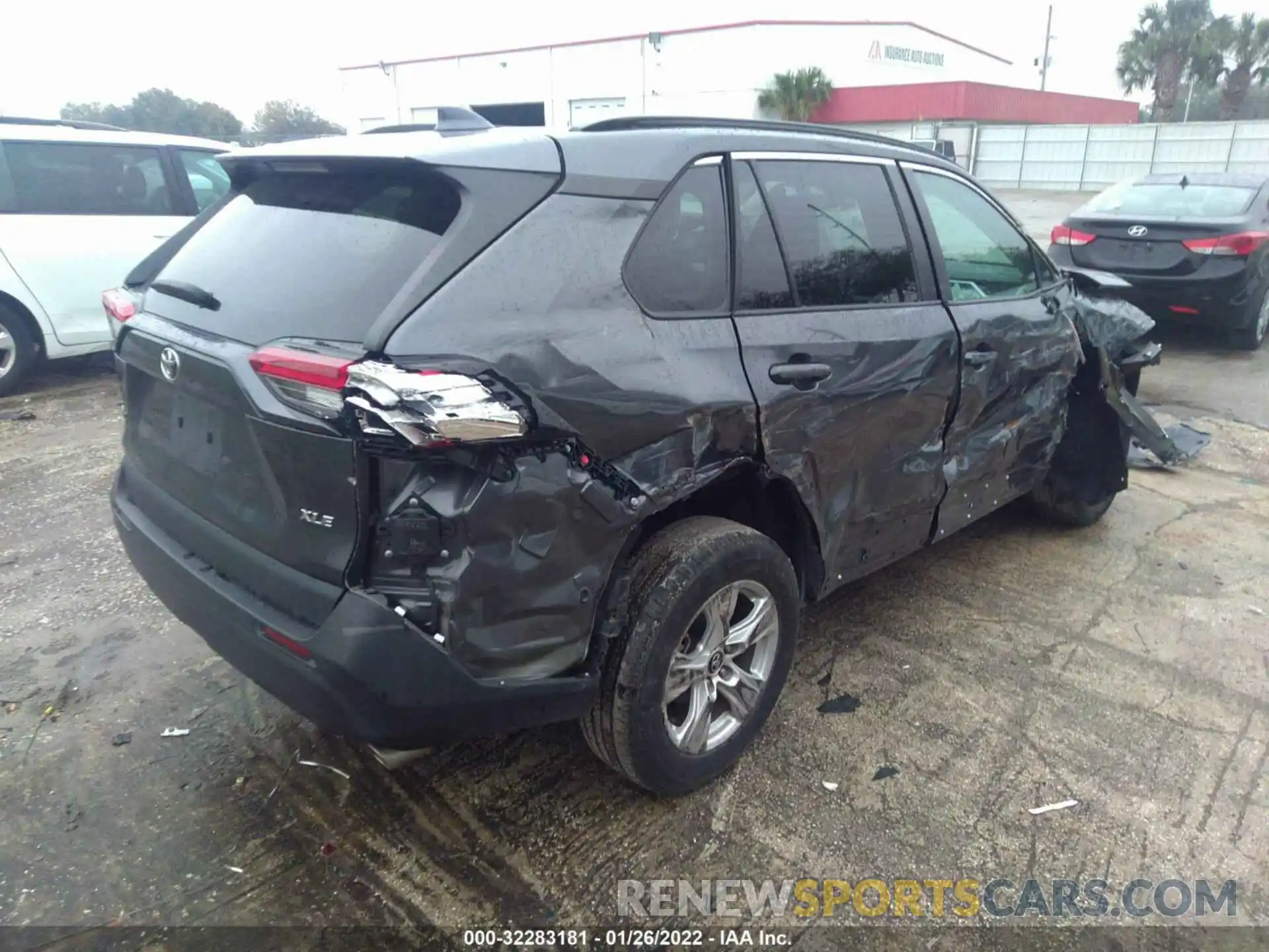 4 Photograph of a damaged car 2T3W1RFV8LC054565 TOYOTA RAV4 2020