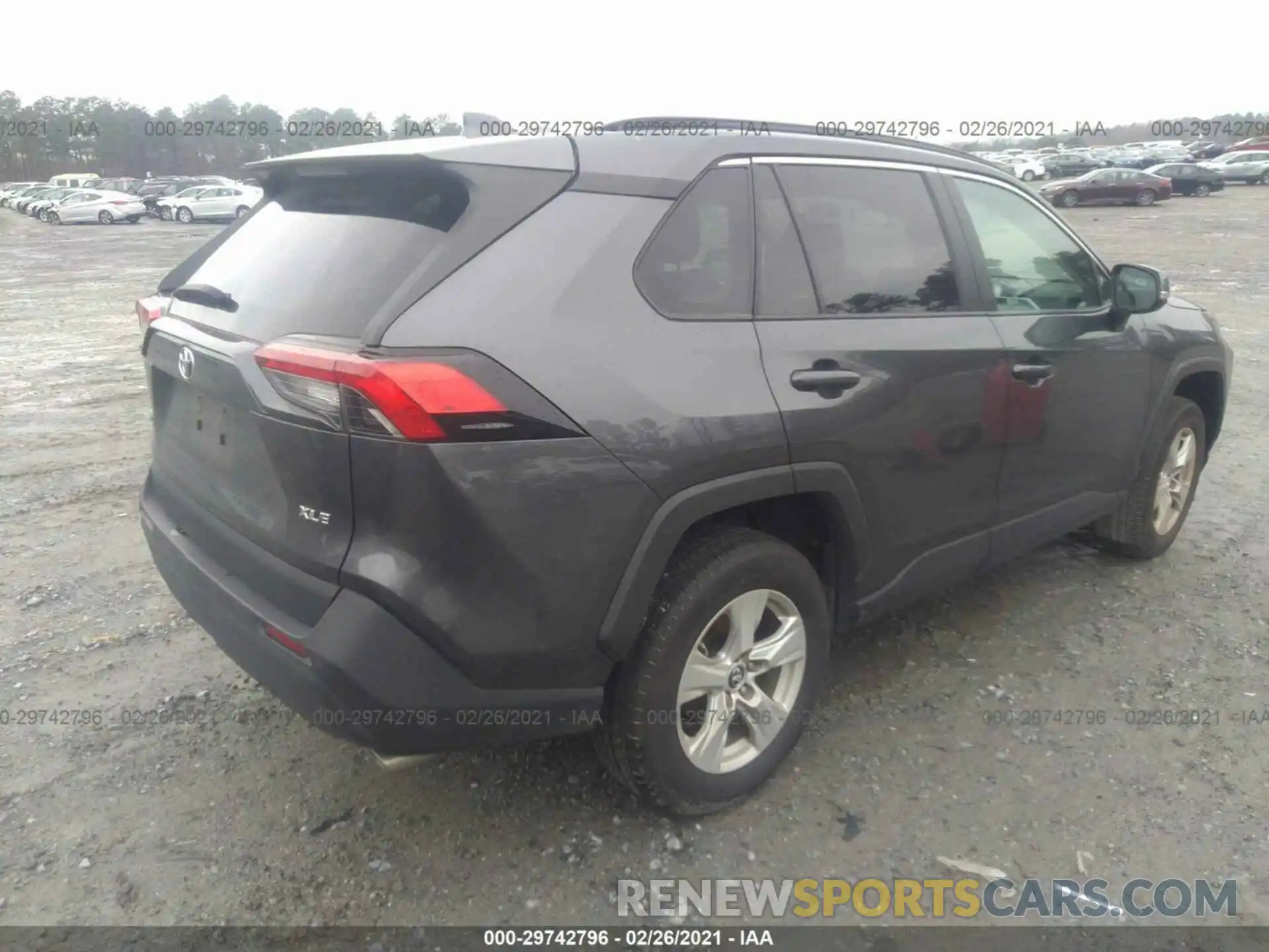 4 Photograph of a damaged car 2T3W1RFV8LC058602 TOYOTA RAV4 2020