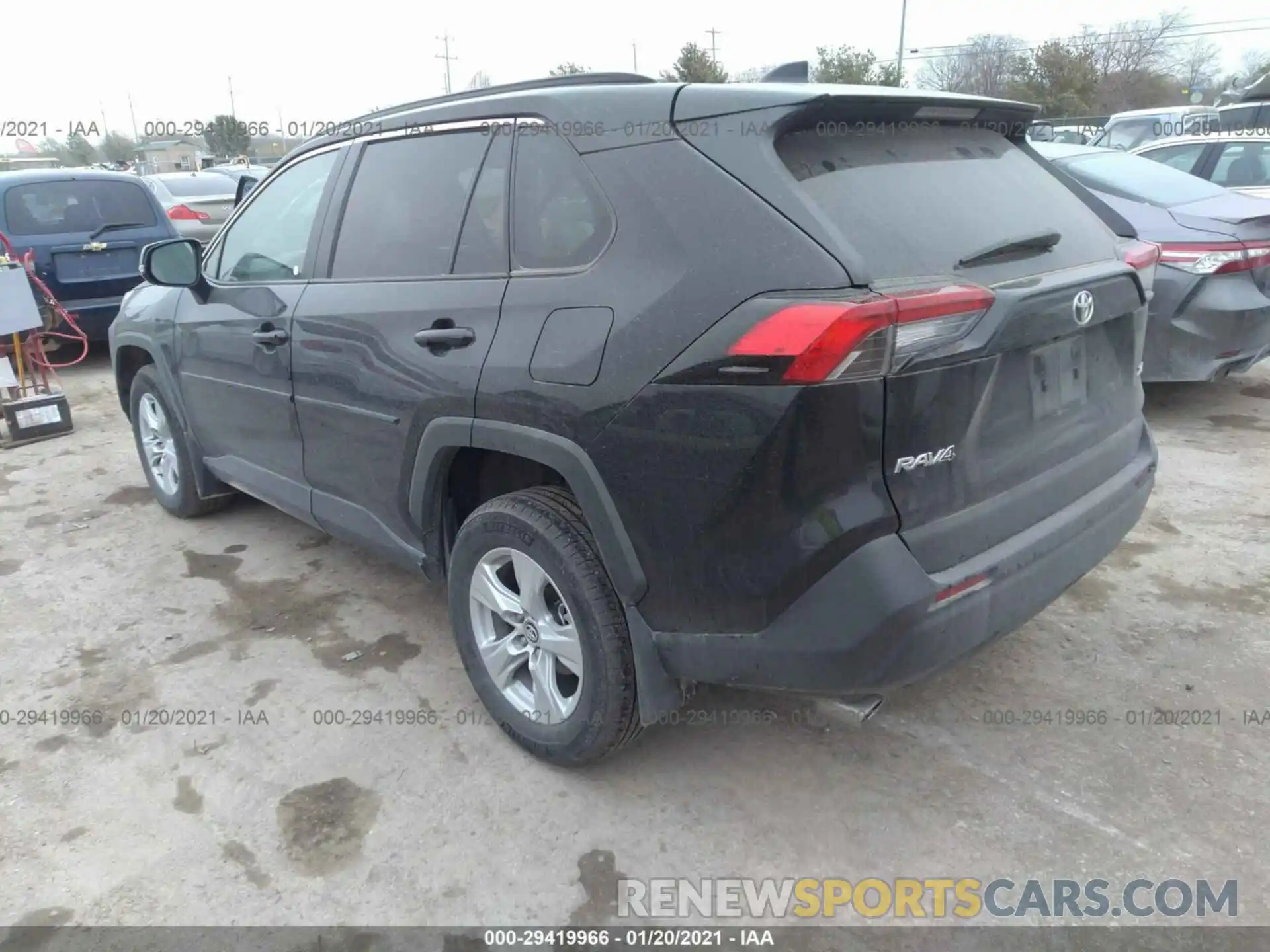 3 Photograph of a damaged car 2T3W1RFV8LC063119 TOYOTA RAV4 2020