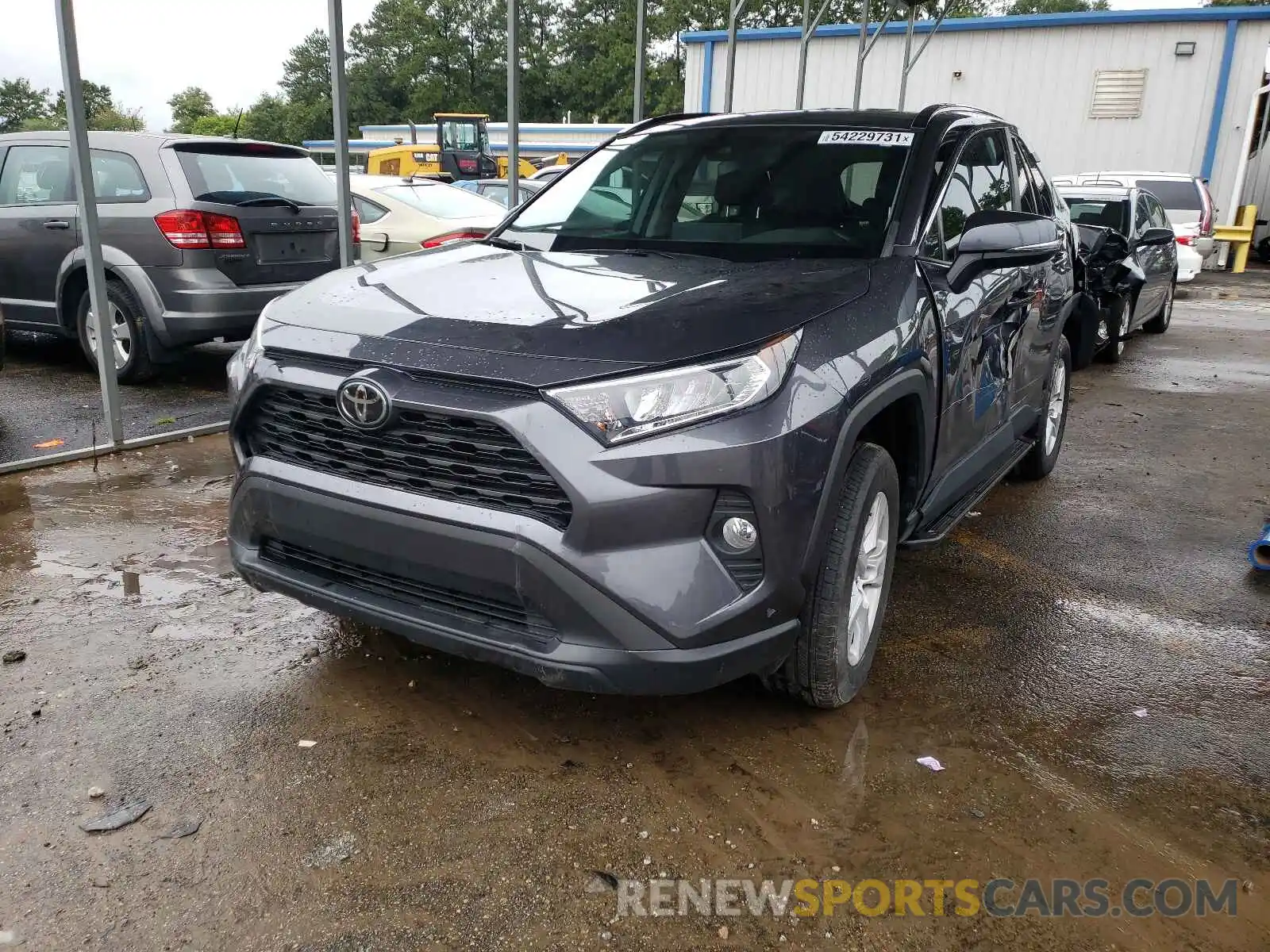 2 Photograph of a damaged car 2T3W1RFV8LC063170 TOYOTA RAV4 2020