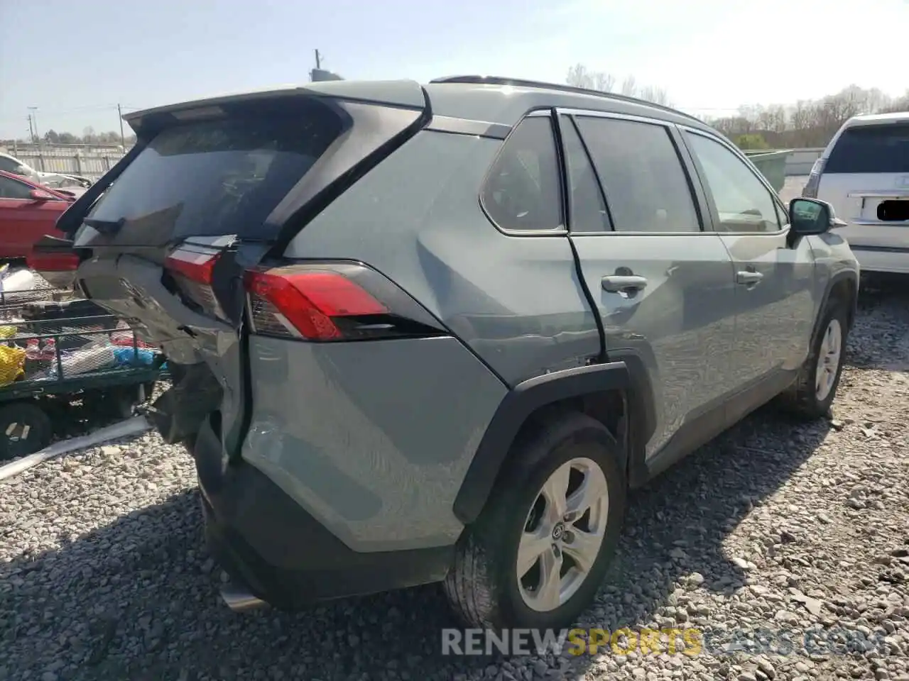 4 Photograph of a damaged car 2T3W1RFV8LC070569 TOYOTA RAV4 2020