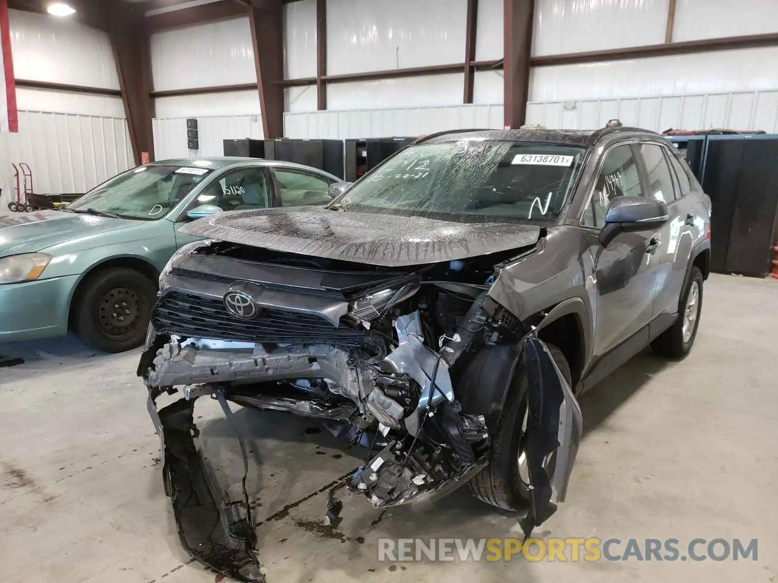 2 Photograph of a damaged car 2T3W1RFV8LC071012 TOYOTA RAV4 2020