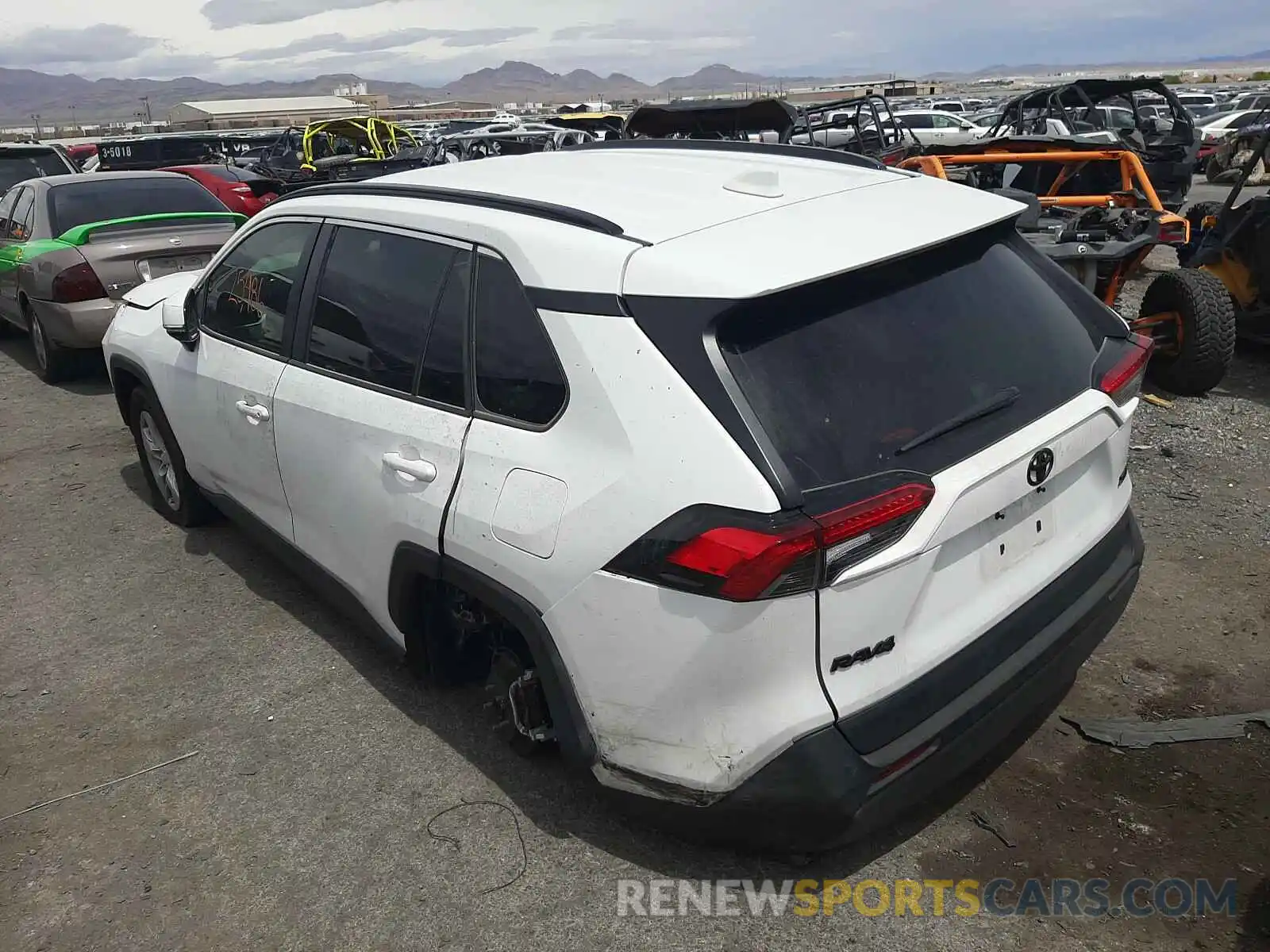 3 Photograph of a damaged car 2T3W1RFV8LW058324 TOYOTA RAV4 2020