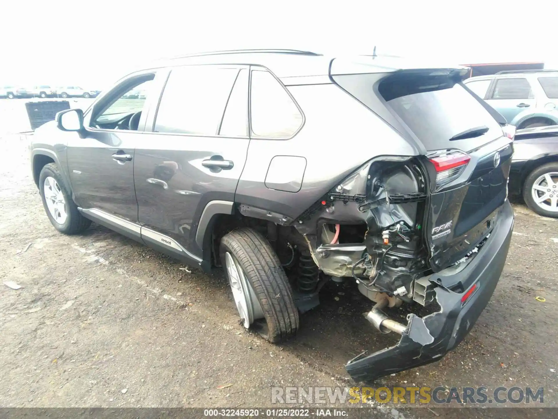 3 Photograph of a damaged car 2T3W1RFV8LW063362 TOYOTA RAV4 2020