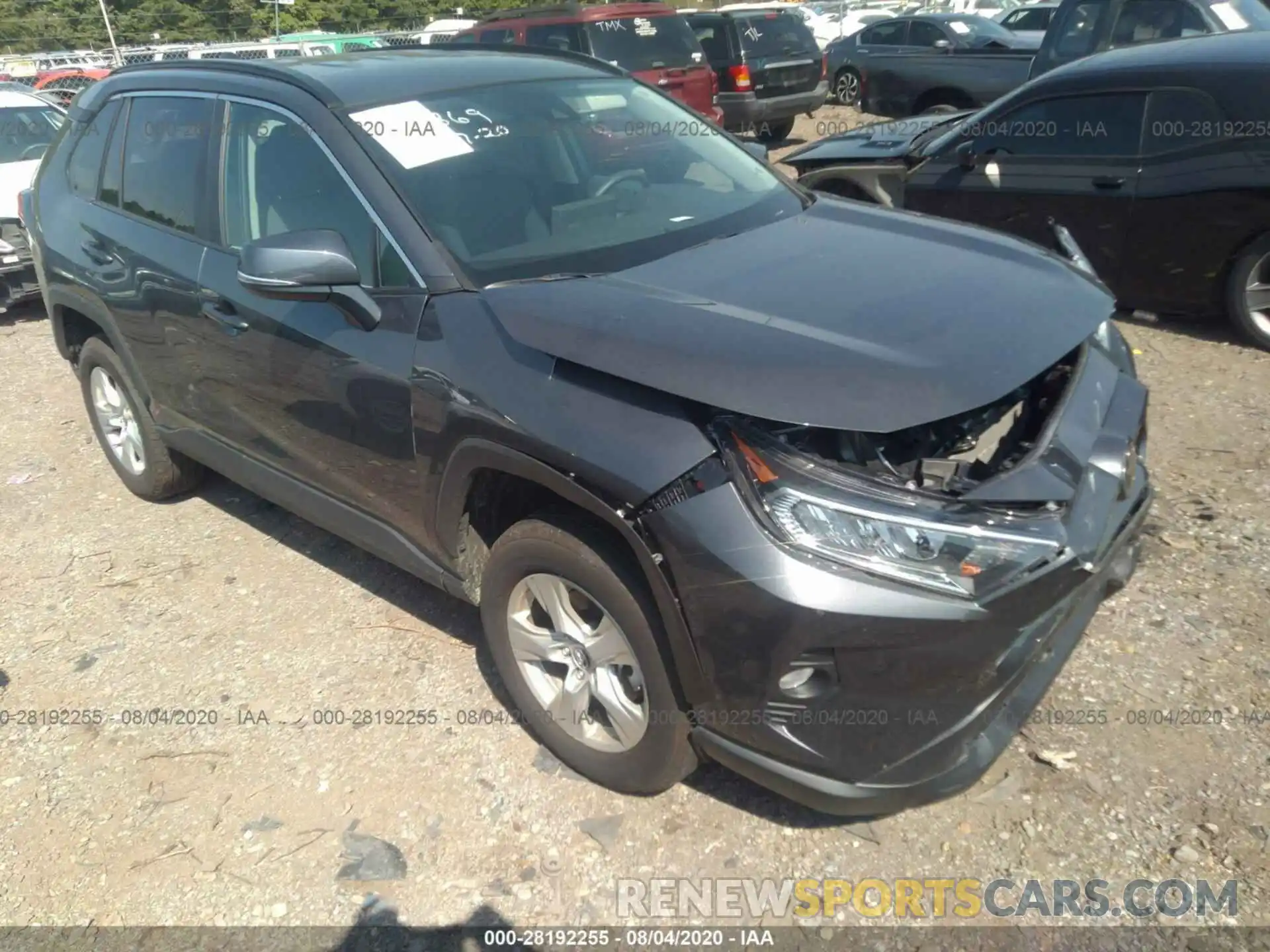 1 Photograph of a damaged car 2T3W1RFV8LW065130 TOYOTA RAV4 2020