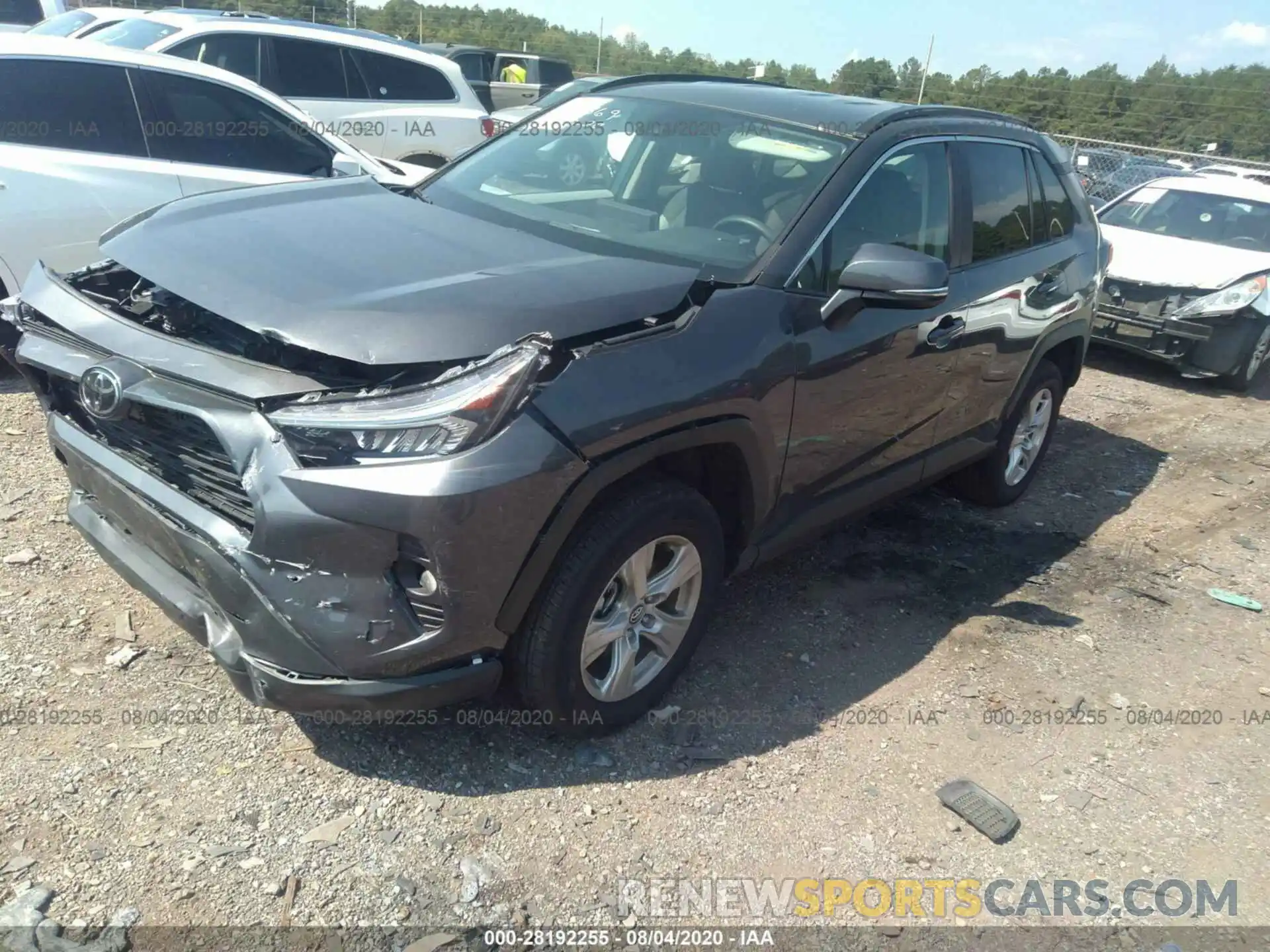 2 Photograph of a damaged car 2T3W1RFV8LW065130 TOYOTA RAV4 2020