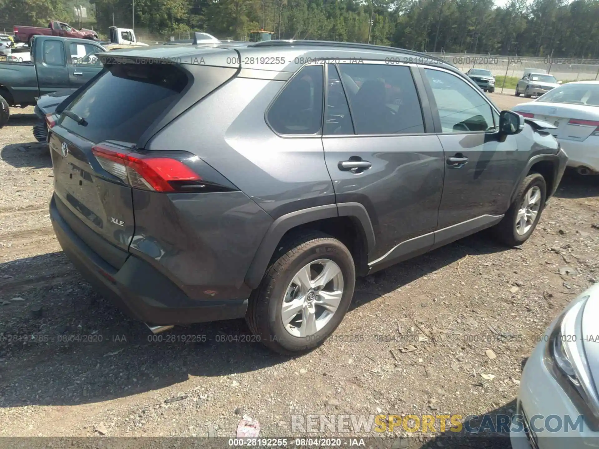 4 Photograph of a damaged car 2T3W1RFV8LW065130 TOYOTA RAV4 2020