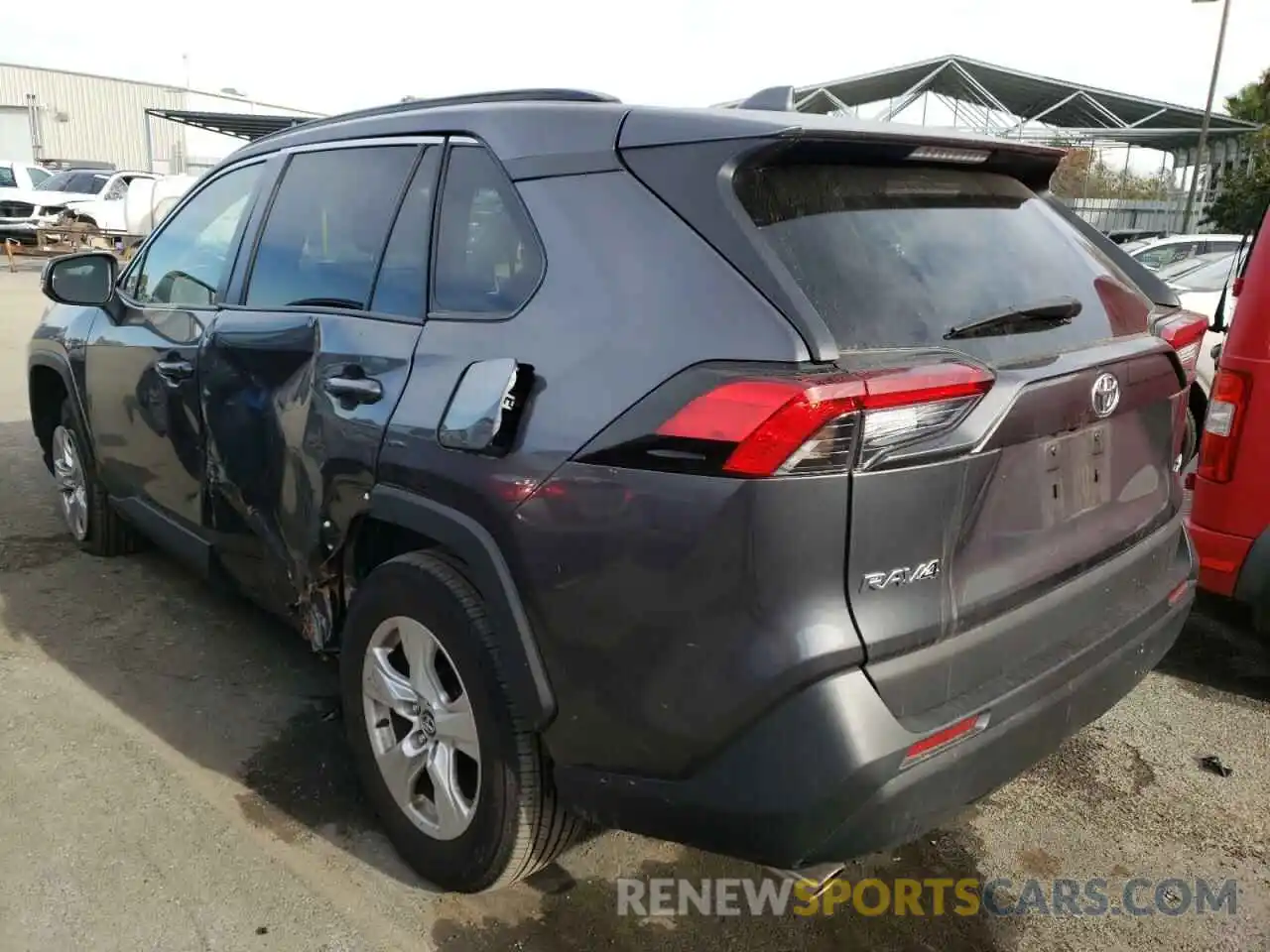 3 Photograph of a damaged car 2T3W1RFV8LW065435 TOYOTA RAV4 2020