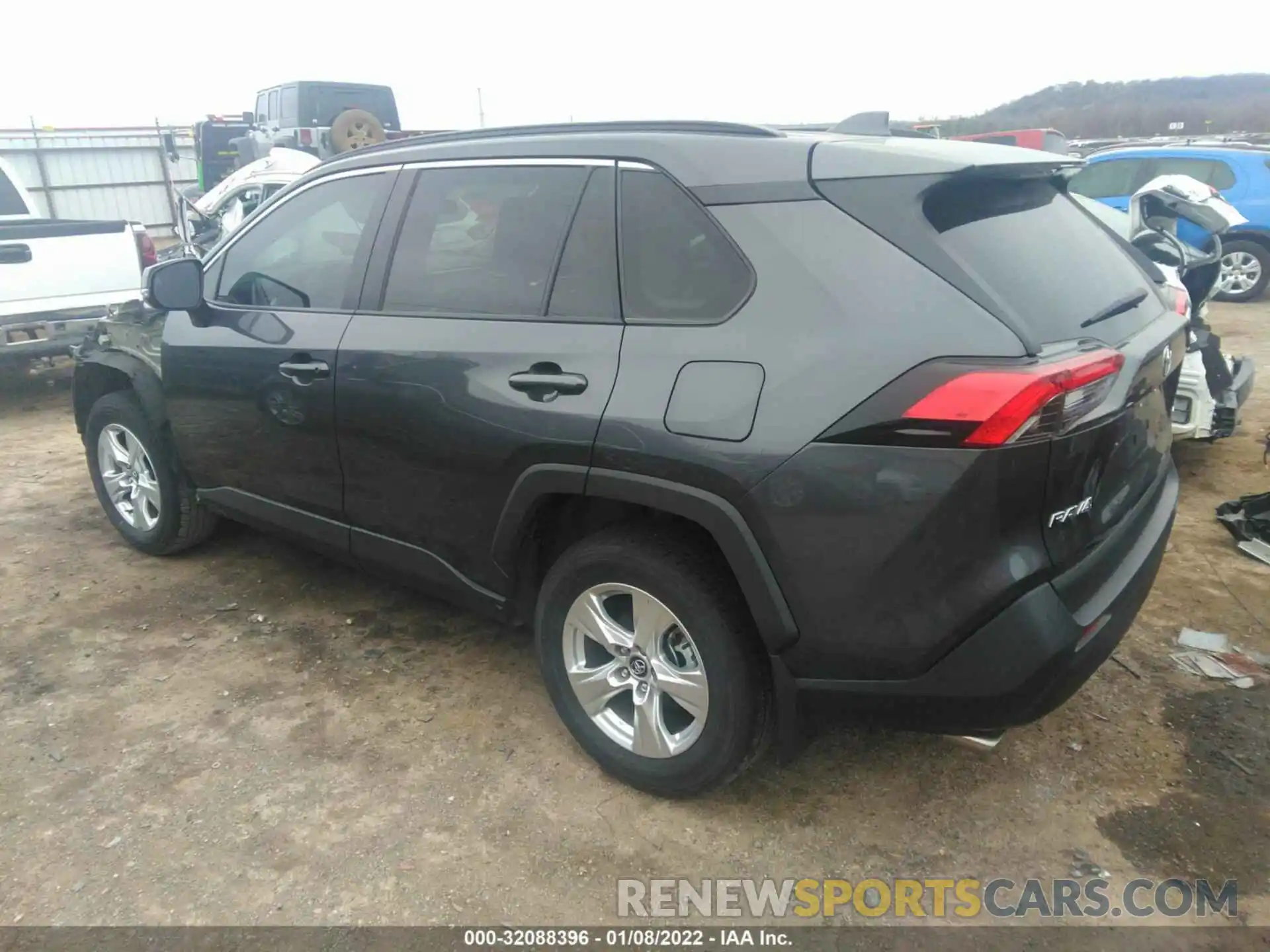 3 Photograph of a damaged car 2T3W1RFV8LW070683 TOYOTA RAV4 2020