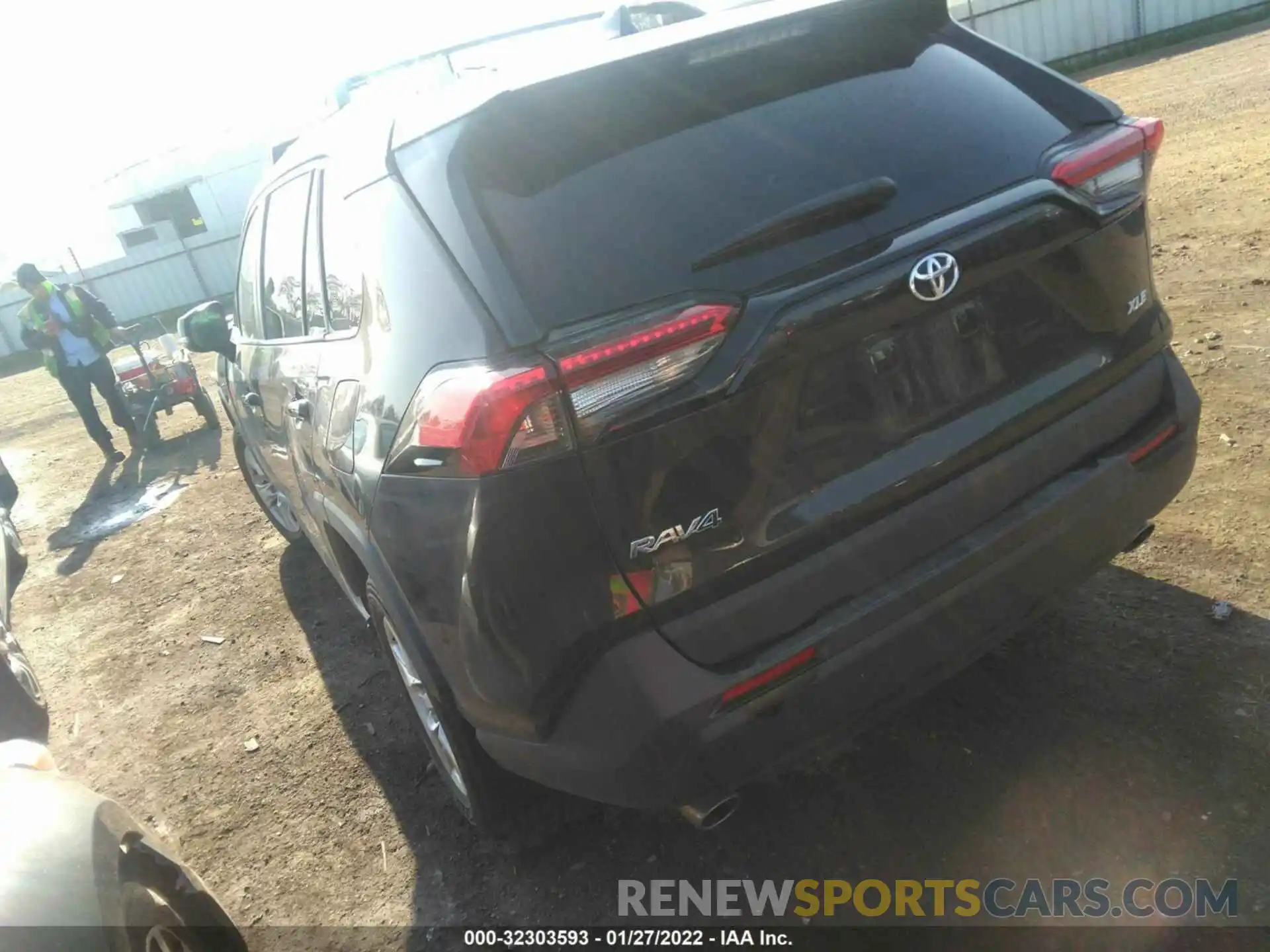 3 Photograph of a damaged car 2T3W1RFV8LW083384 TOYOTA RAV4 2020