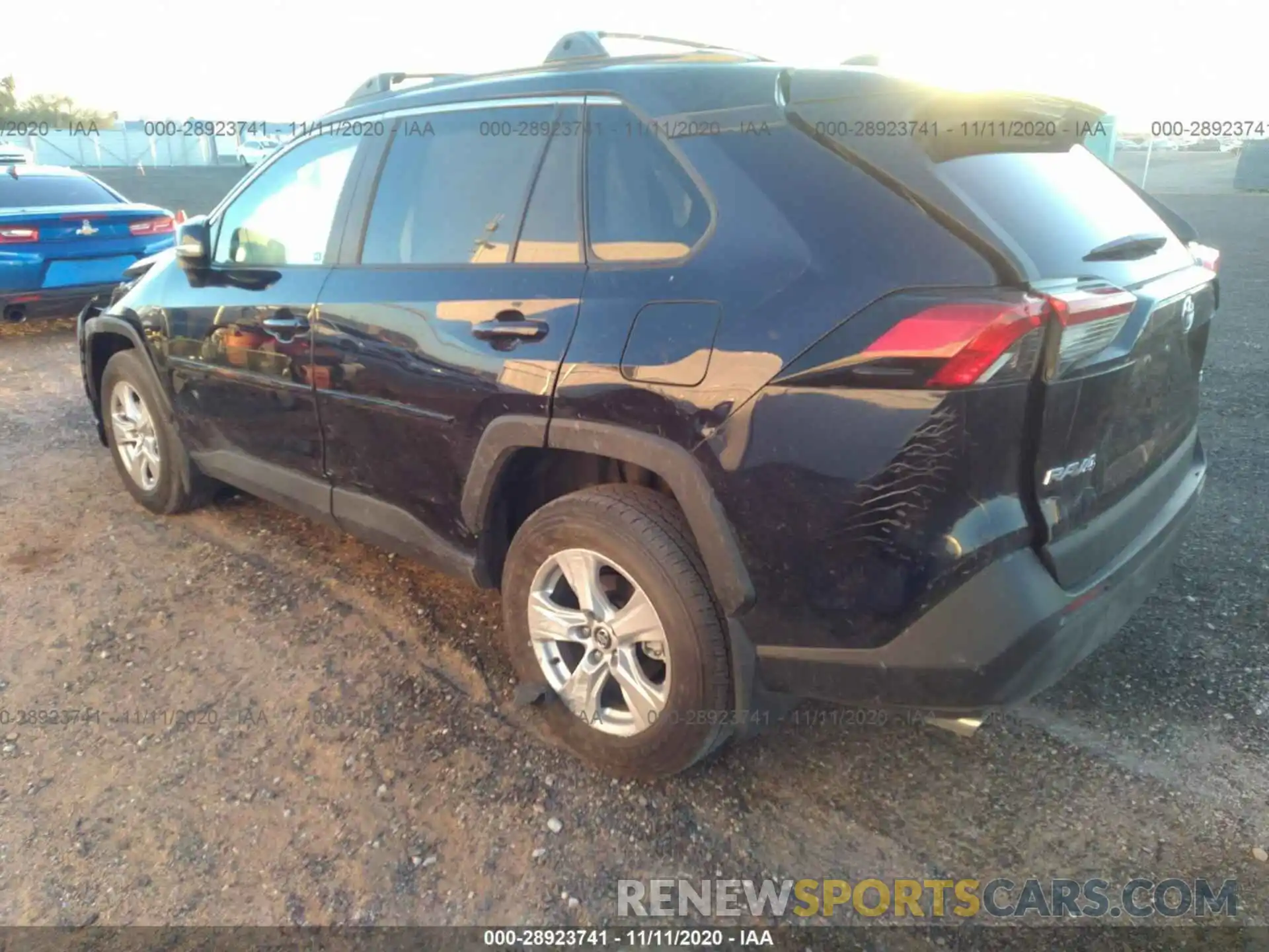 3 Photograph of a damaged car 2T3W1RFV8LW086401 TOYOTA RAV4 2020