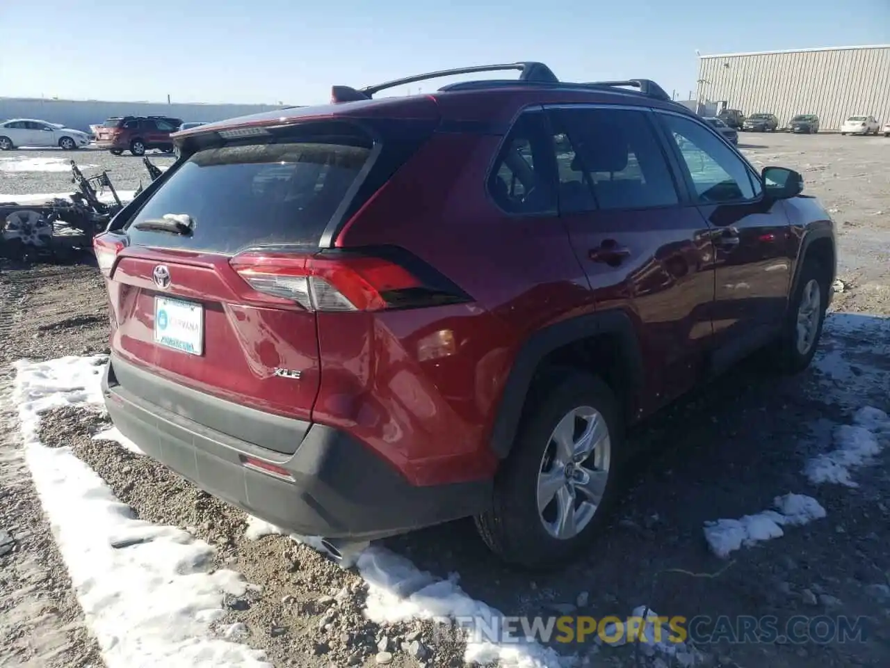 4 Photograph of a damaged car 2T3W1RFV8LW089671 TOYOTA RAV4 2020