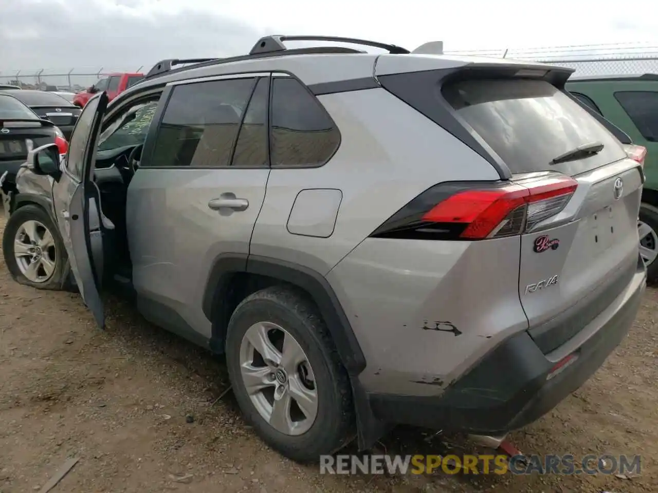 3 Photograph of a damaged car 2T3W1RFV8LW093560 TOYOTA RAV4 2020