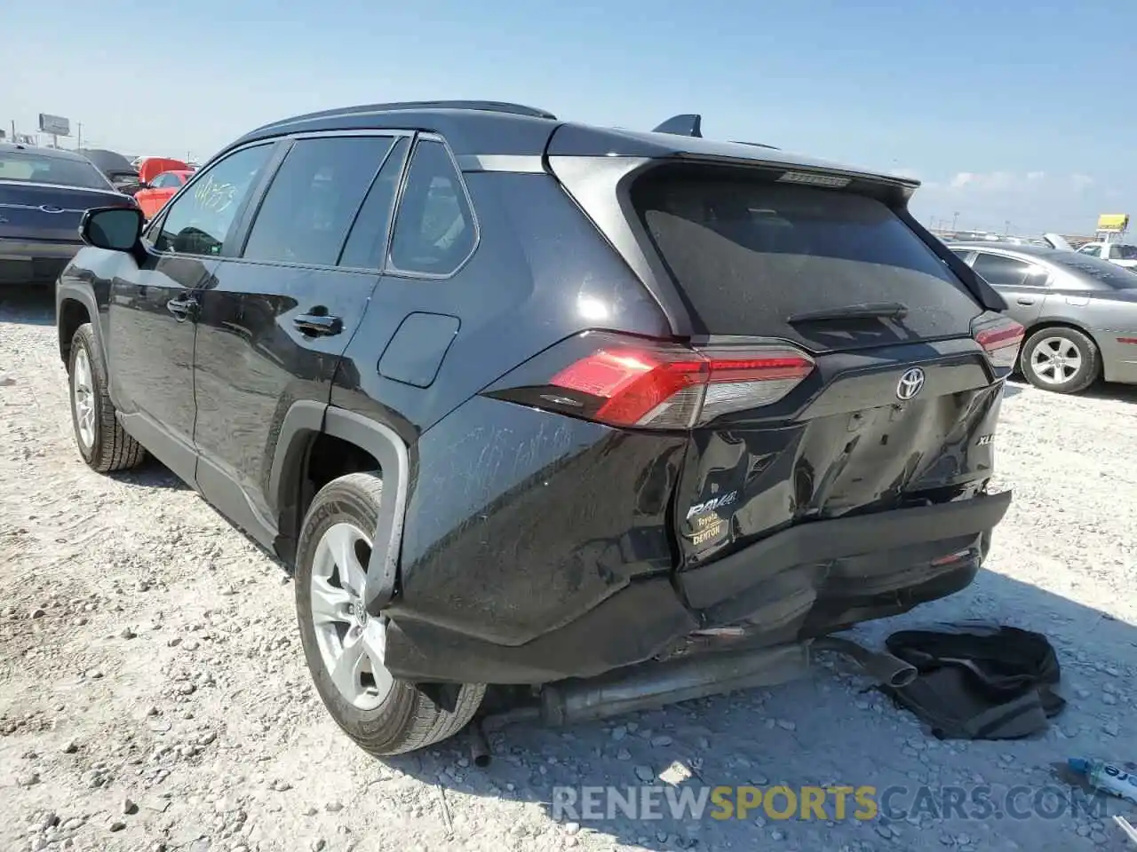 3 Photograph of a damaged car 2T3W1RFV8LW097429 TOYOTA RAV4 2020