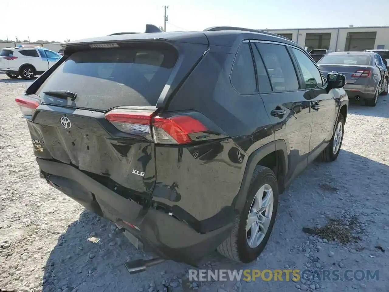 4 Photograph of a damaged car 2T3W1RFV8LW097429 TOYOTA RAV4 2020