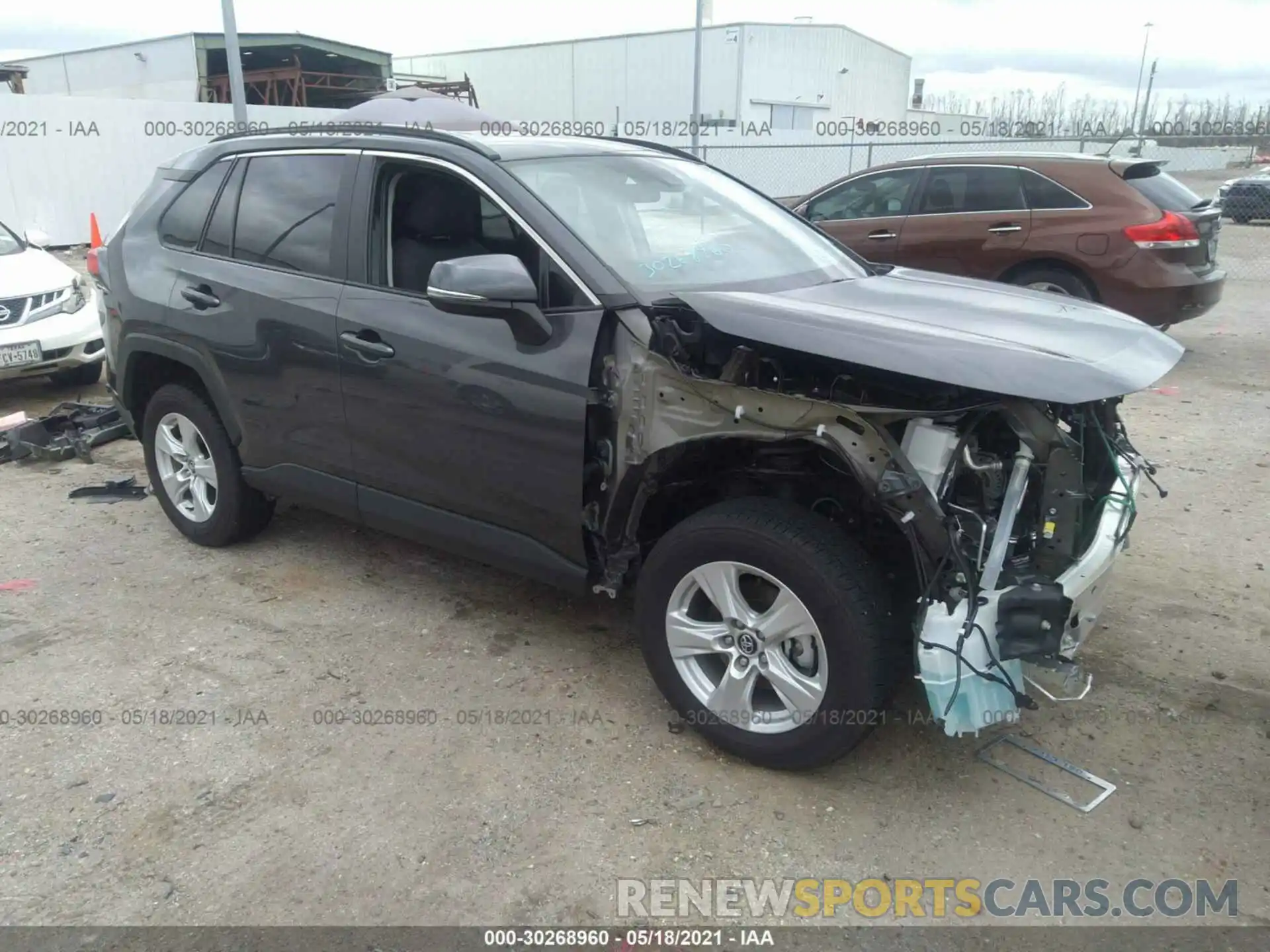 1 Photograph of a damaged car 2T3W1RFV8LW103214 TOYOTA RAV4 2020