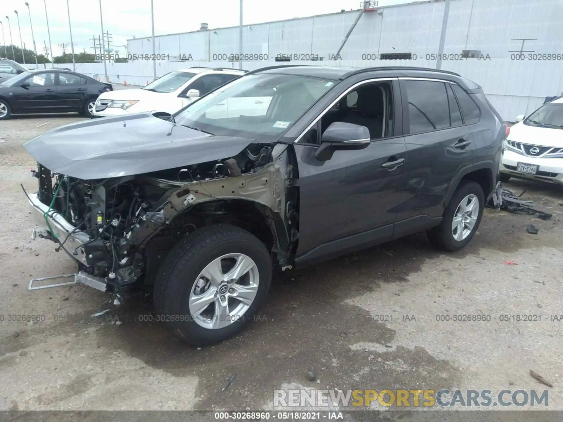 2 Photograph of a damaged car 2T3W1RFV8LW103214 TOYOTA RAV4 2020