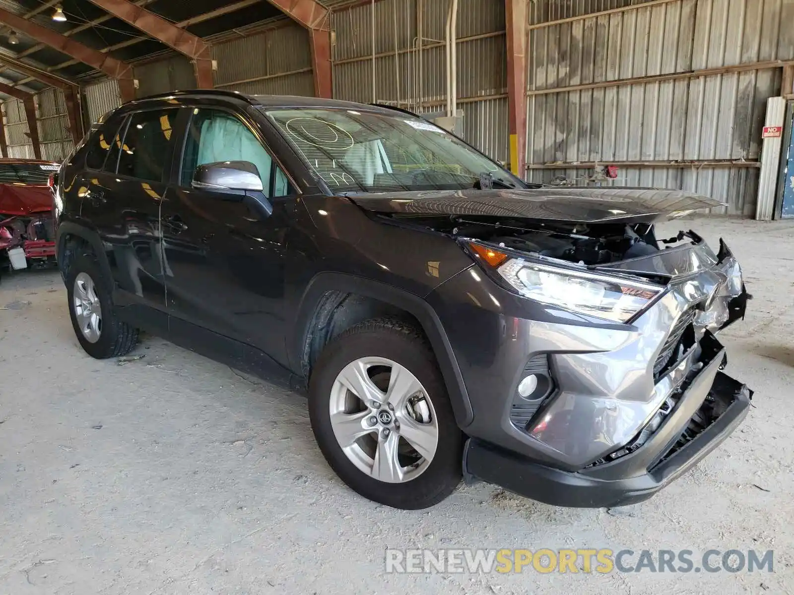 1 Photograph of a damaged car 2T3W1RFV9LC033448 TOYOTA RAV4 2020