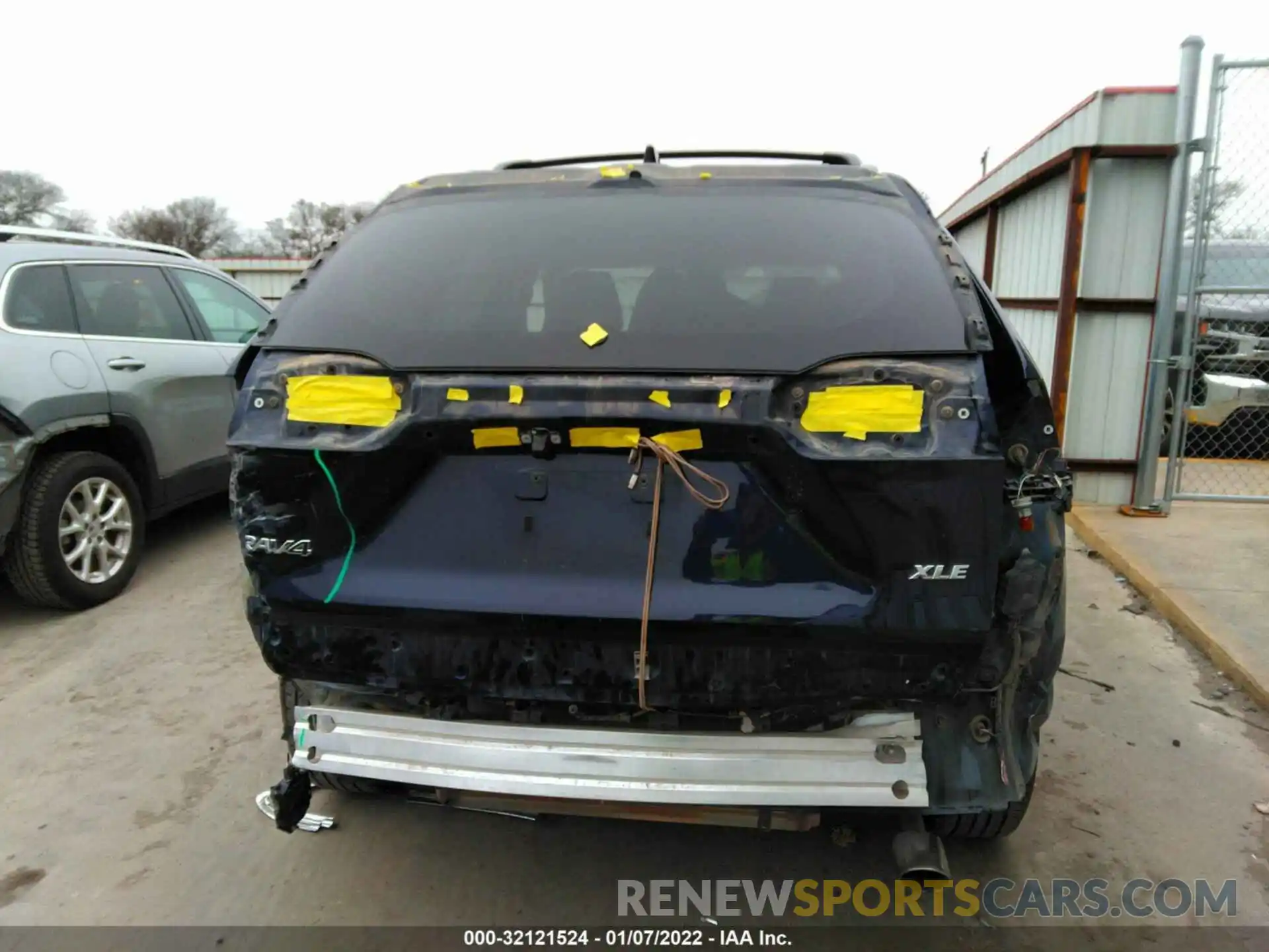 6 Фотография поврежденного автомобиля 2T3W1RFV9LC033658 TOYOTA RAV4 2020