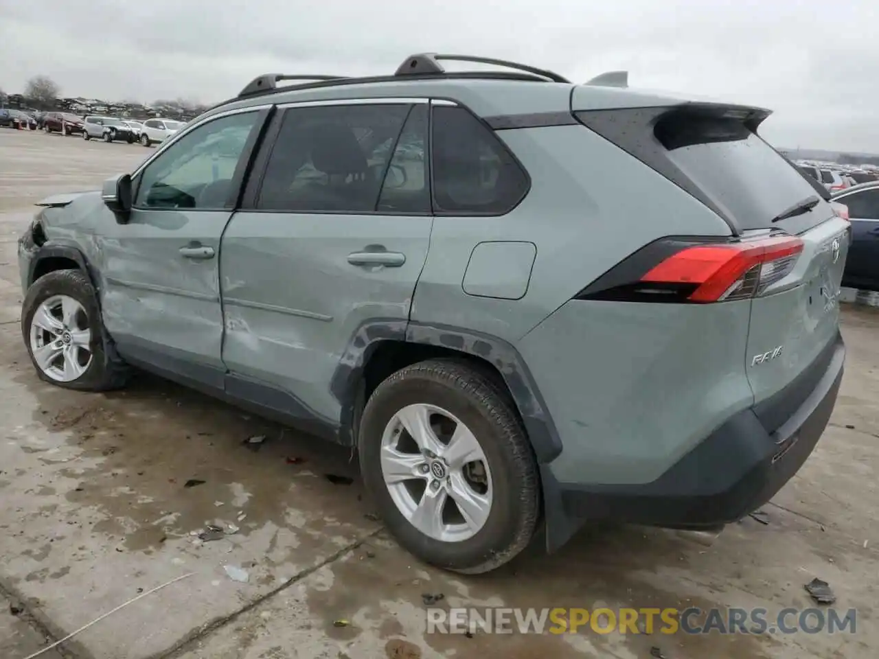 2 Photograph of a damaged car 2T3W1RFV9LC042733 TOYOTA RAV4 2020