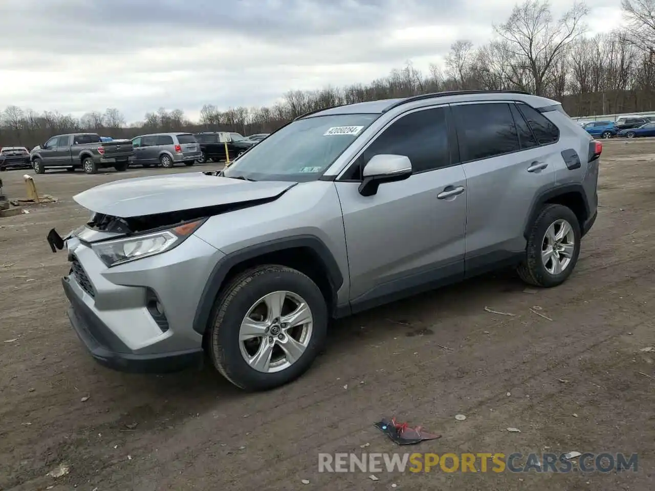 1 Photograph of a damaged car 2T3W1RFV9LC044546 TOYOTA RAV4 2020