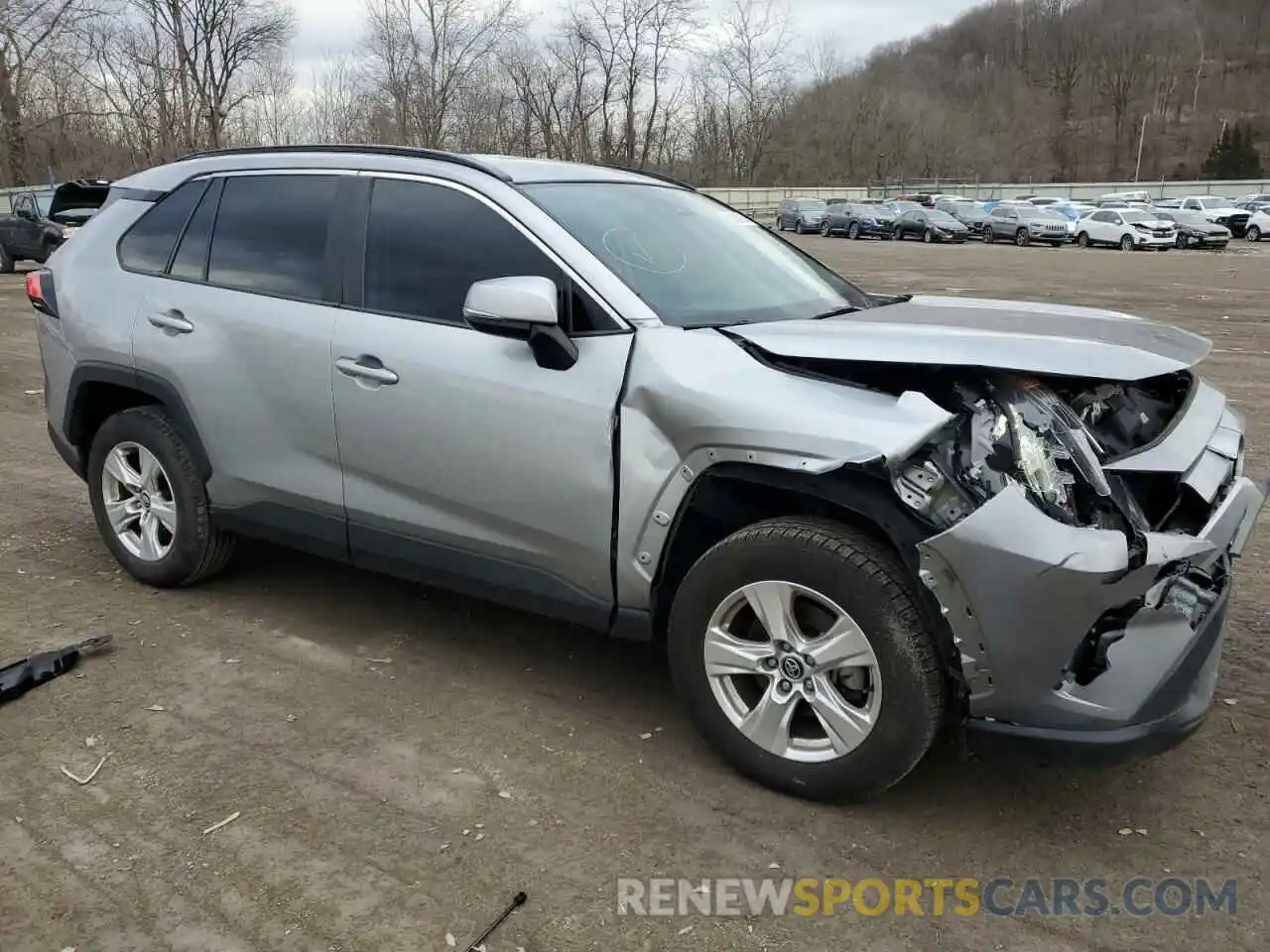 4 Photograph of a damaged car 2T3W1RFV9LC044546 TOYOTA RAV4 2020