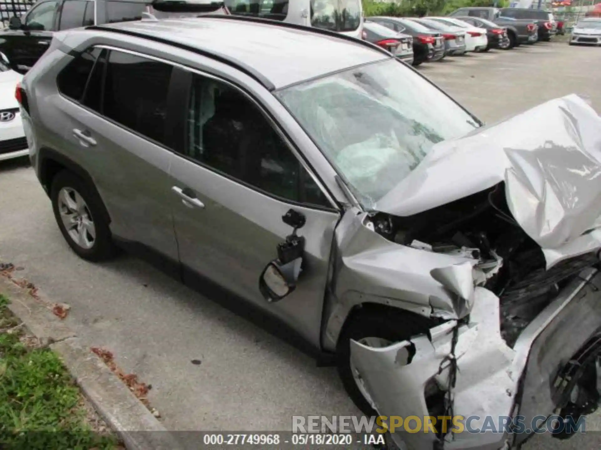 2 Photograph of a damaged car 2T3W1RFV9LC051979 TOYOTA RAV4 2020