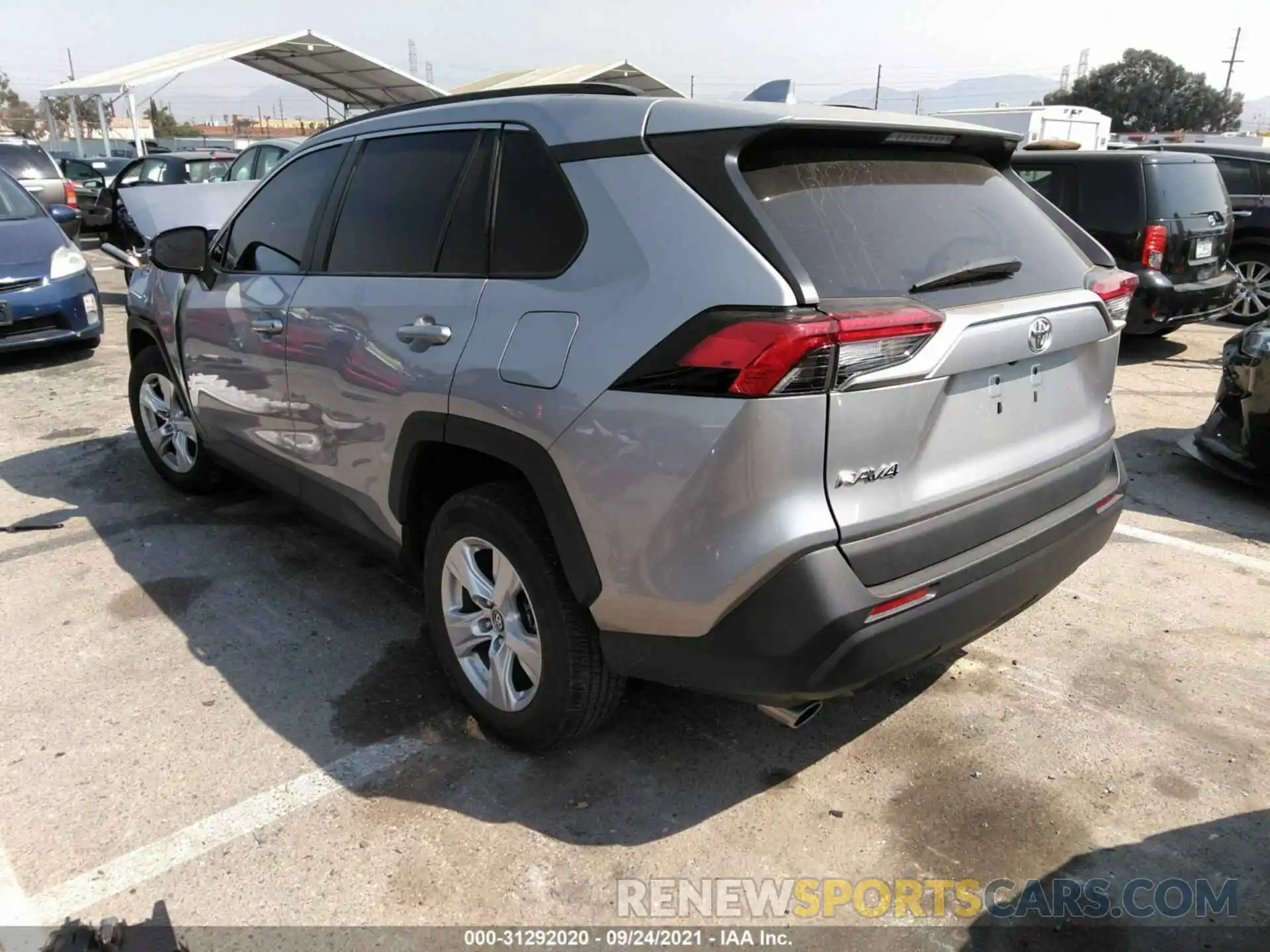 3 Photograph of a damaged car 2T3W1RFV9LC052887 TOYOTA RAV4 2020