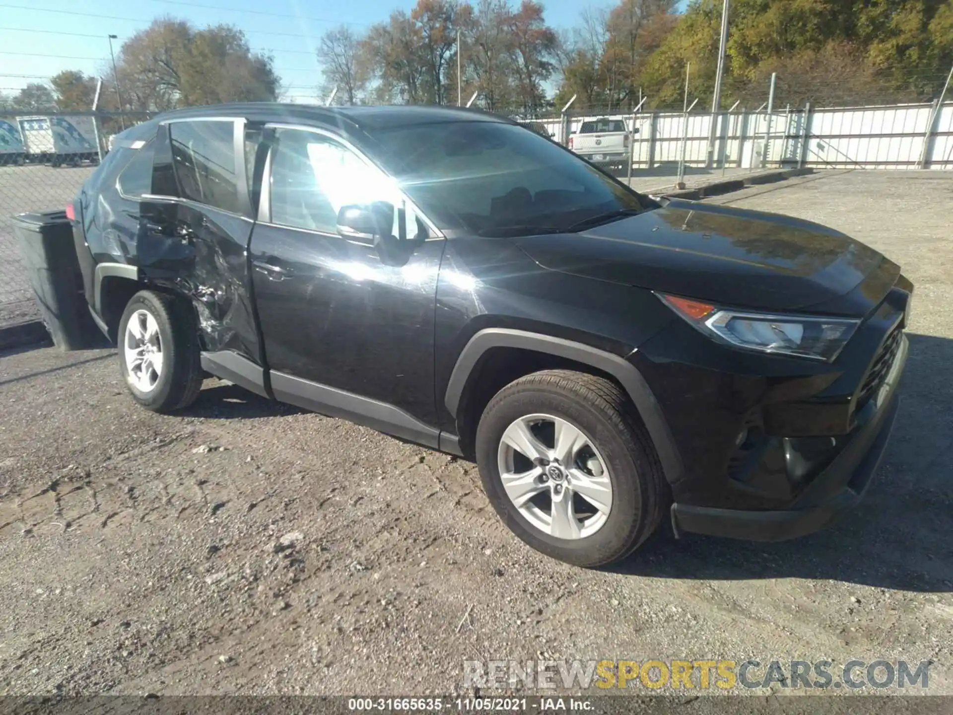 1 Photograph of a damaged car 2T3W1RFV9LC053103 TOYOTA RAV4 2020