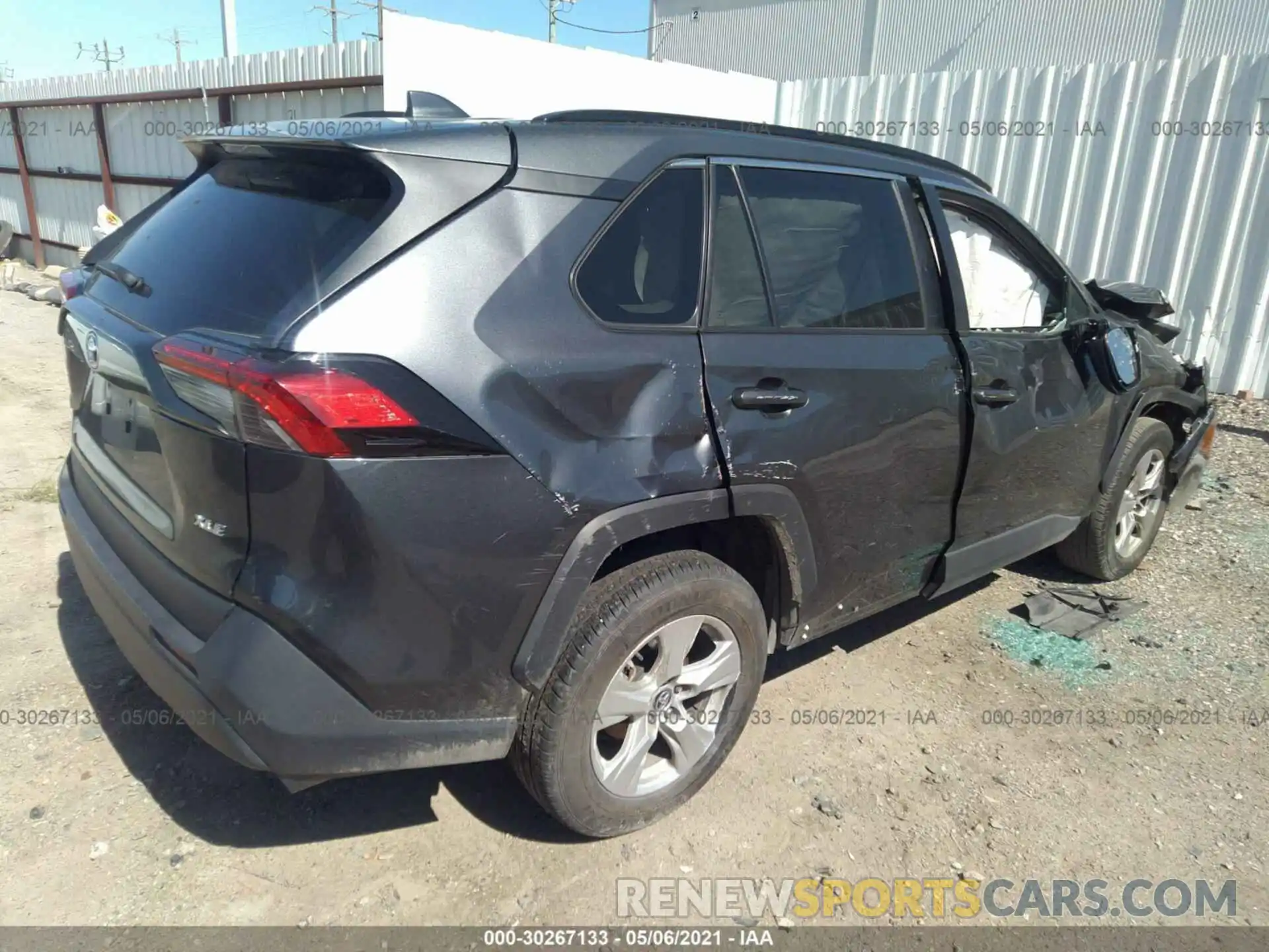 4 Photograph of a damaged car 2T3W1RFV9LC053490 TOYOTA RAV4 2020