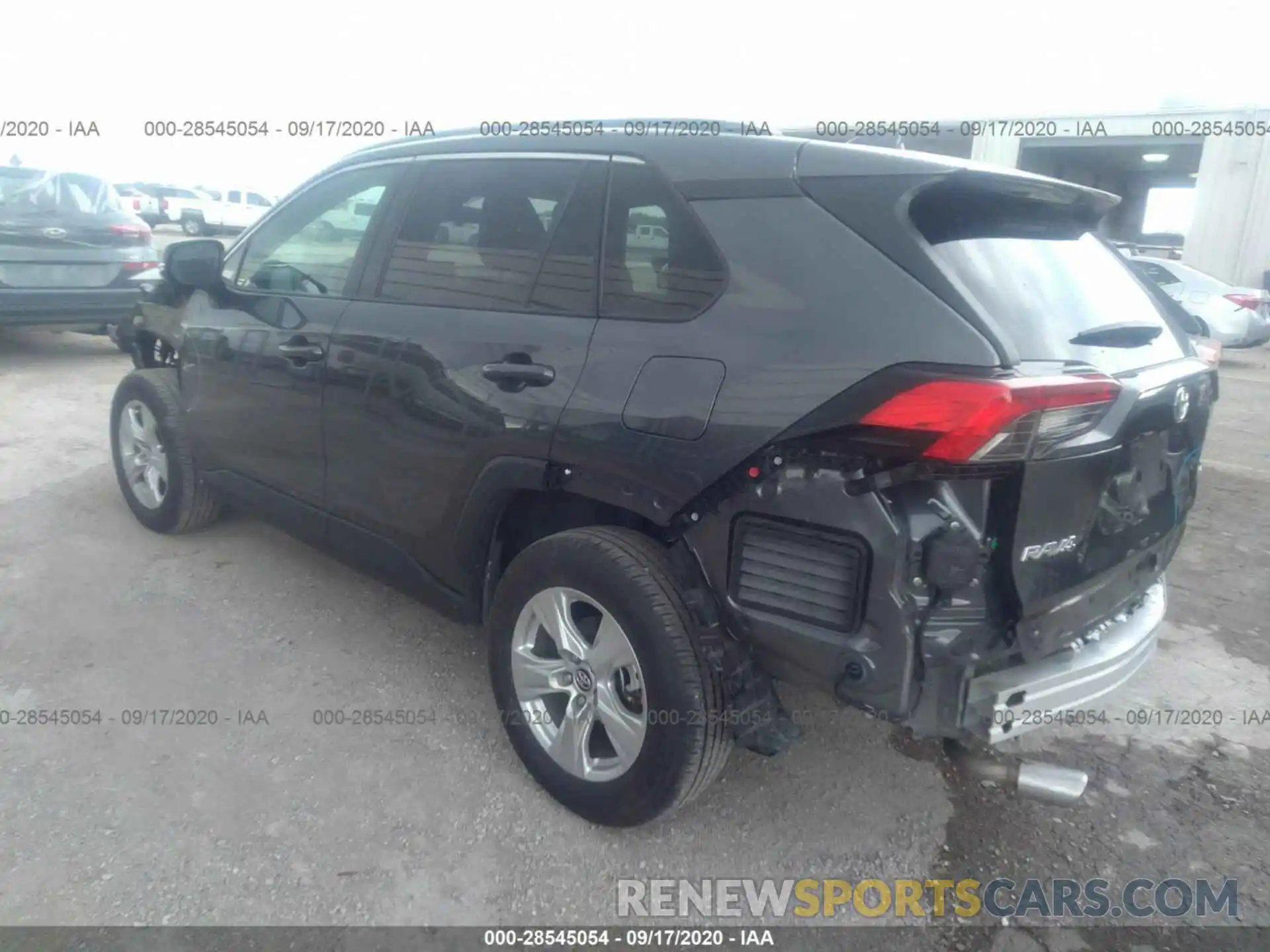 3 Photograph of a damaged car 2T3W1RFV9LC053845 TOYOTA RAV4 2020