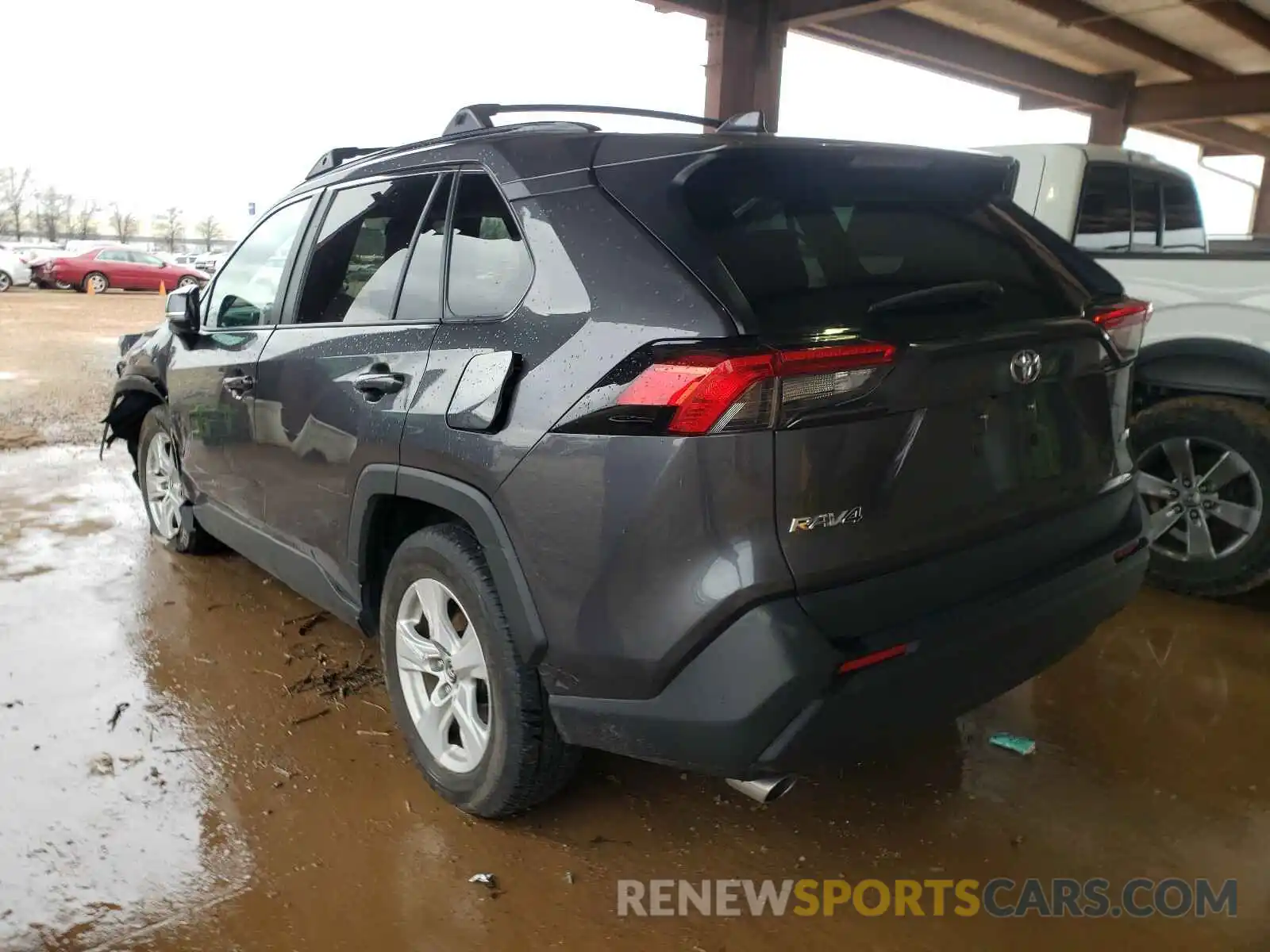 3 Photograph of a damaged car 2T3W1RFV9LC054476 TOYOTA RAV4 2020