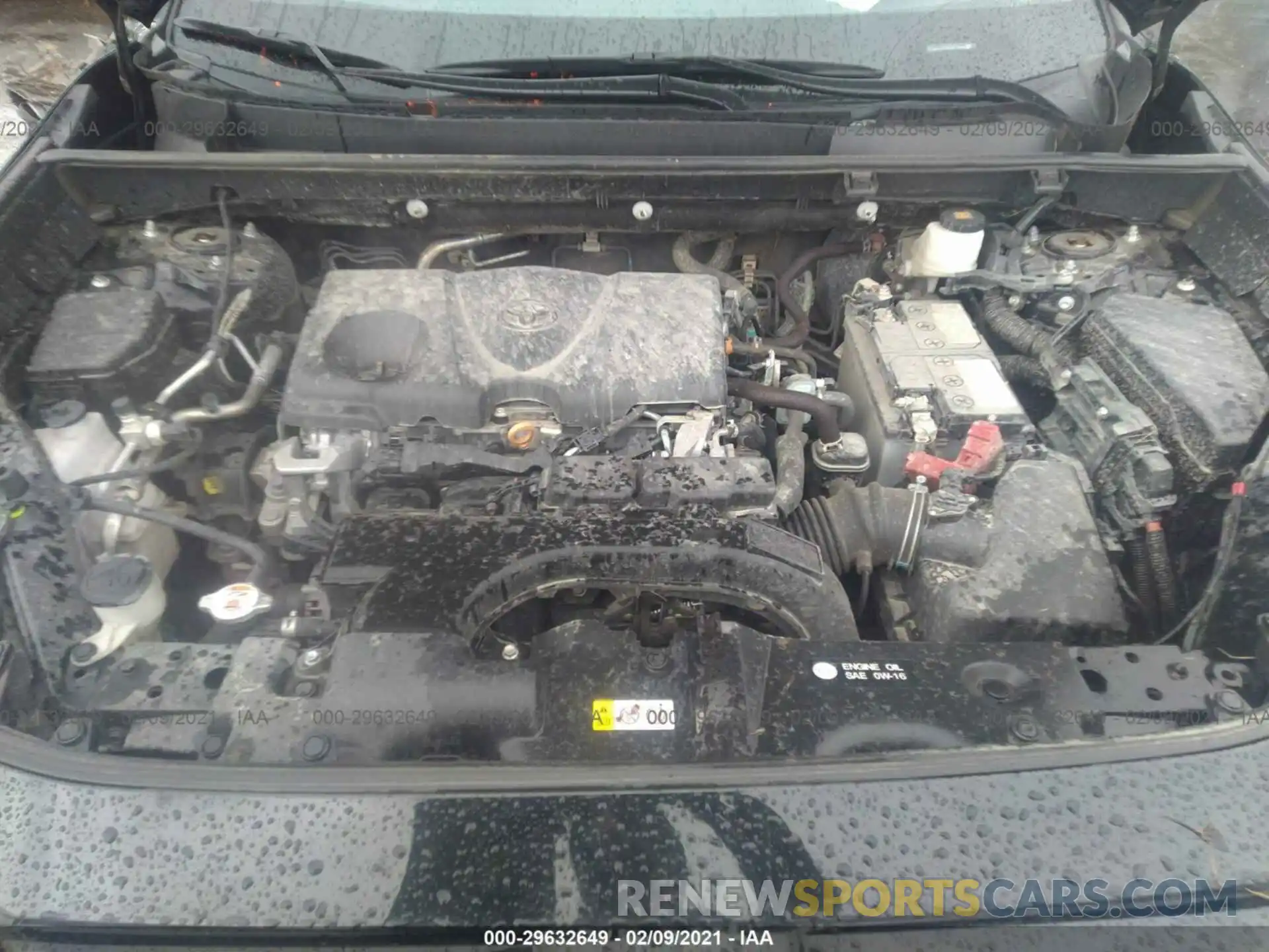 10 Фотография поврежденного автомобиля 2T3W1RFV9LC057958 TOYOTA RAV4 2020