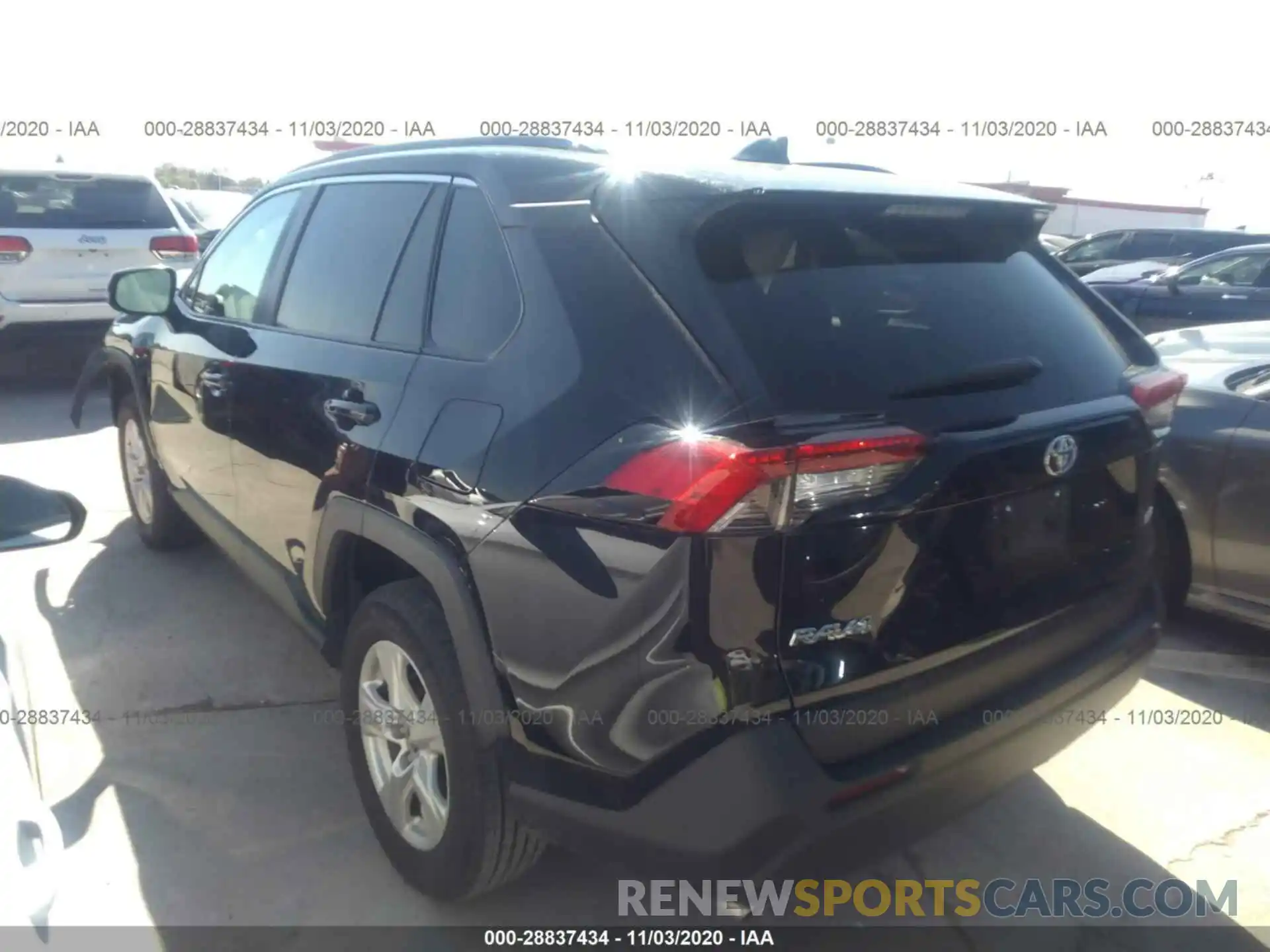 3 Photograph of a damaged car 2T3W1RFV9LC057975 TOYOTA RAV4 2020