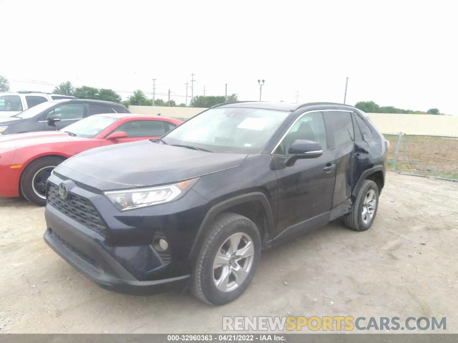 2 Photograph of a damaged car 2T3W1RFV9LC060164 TOYOTA RAV4 2020