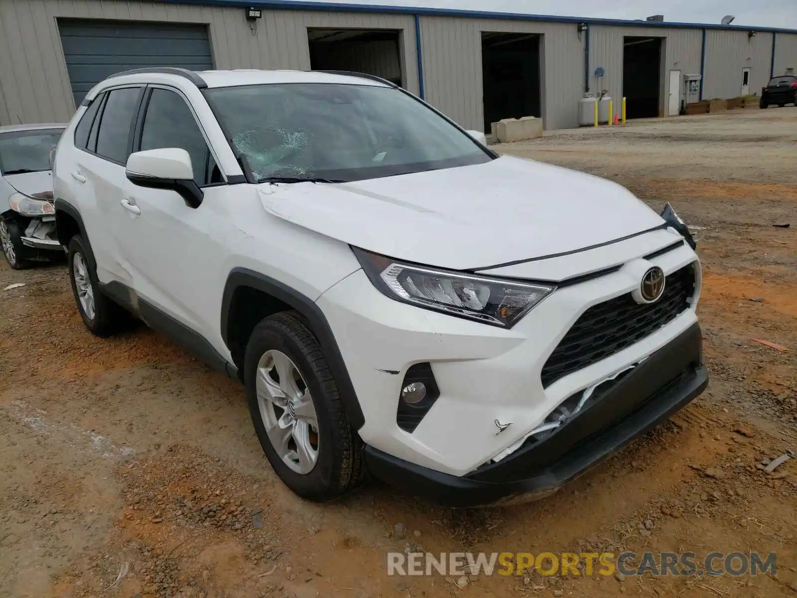 1 Photograph of a damaged car 2T3W1RFV9LC061699 TOYOTA RAV4 2020