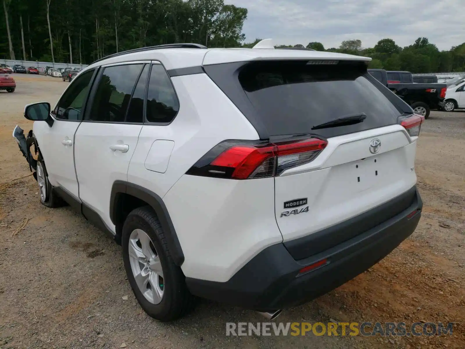 3 Photograph of a damaged car 2T3W1RFV9LC061699 TOYOTA RAV4 2020