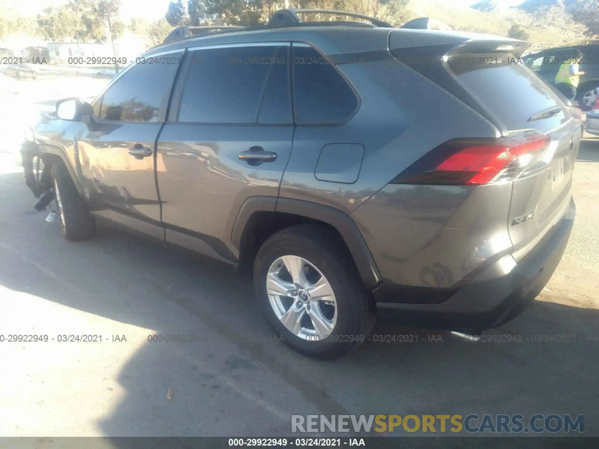 3 Photograph of a damaged car 2T3W1RFV9LC064005 TOYOTA RAV4 2020