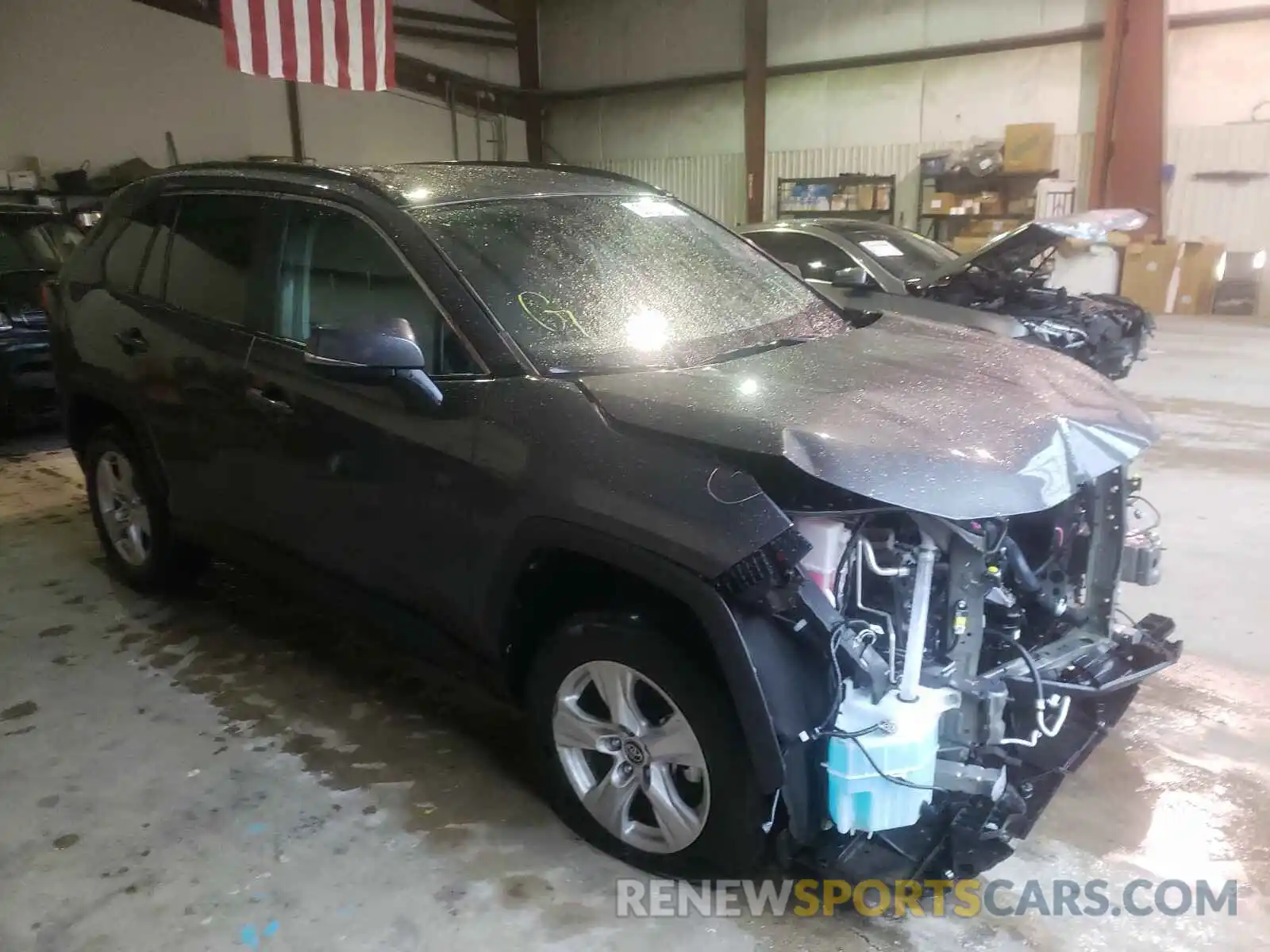 1 Photograph of a damaged car 2T3W1RFV9LC064411 TOYOTA RAV4 2020